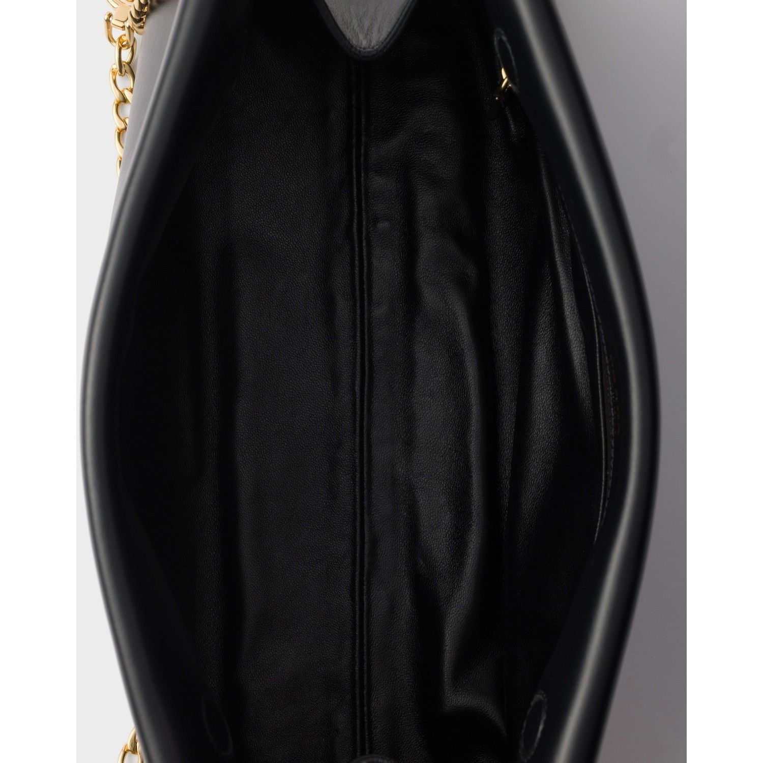 Prada PRADA Enchaine Medium $3600 Black Leather Shoulder Bag New & Size ONE SIZE - 4 Thumbnail