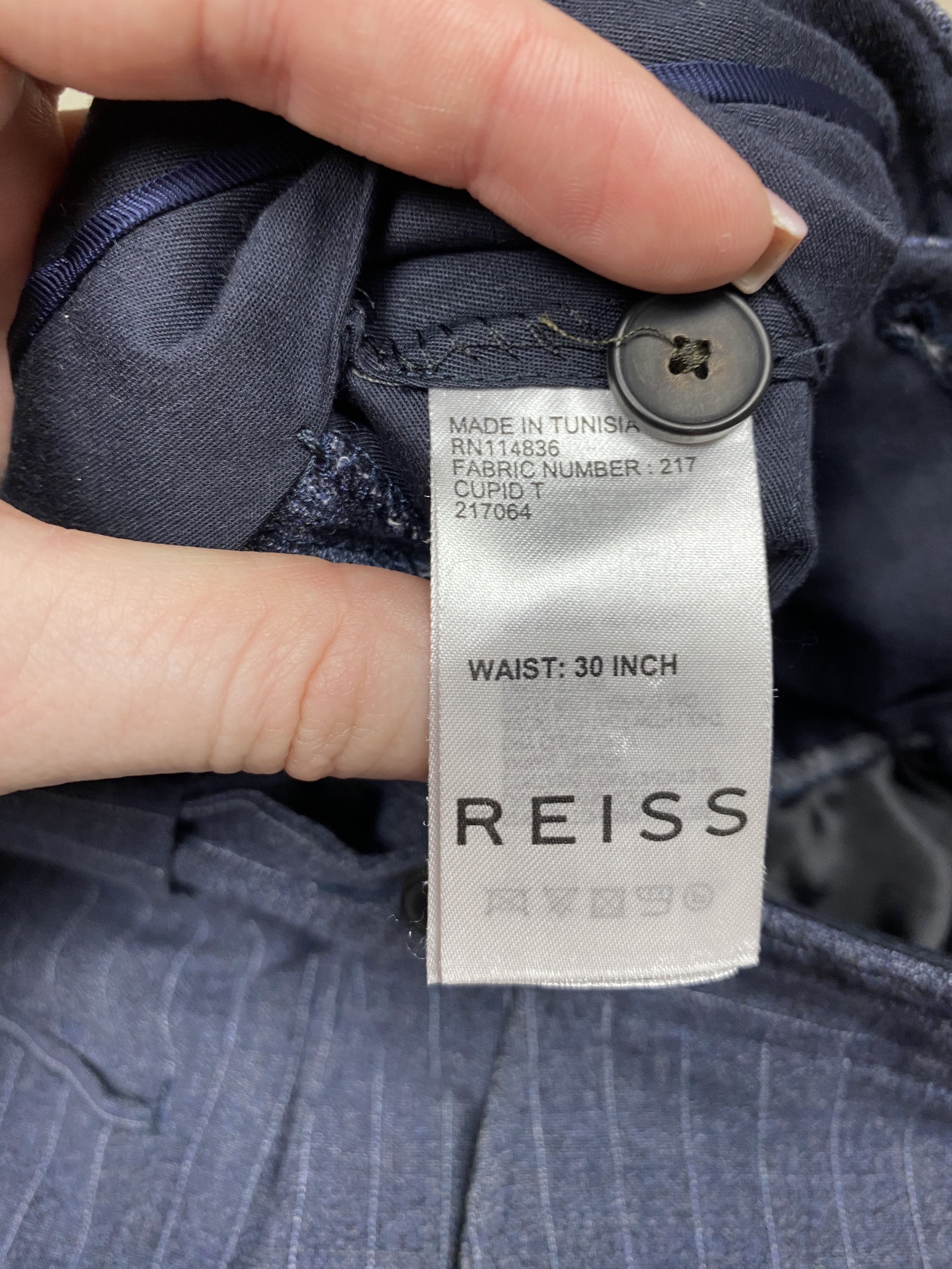Reiss Reiss Mens Suit Blazer + Pants Size 36R - 12 Thumbnail