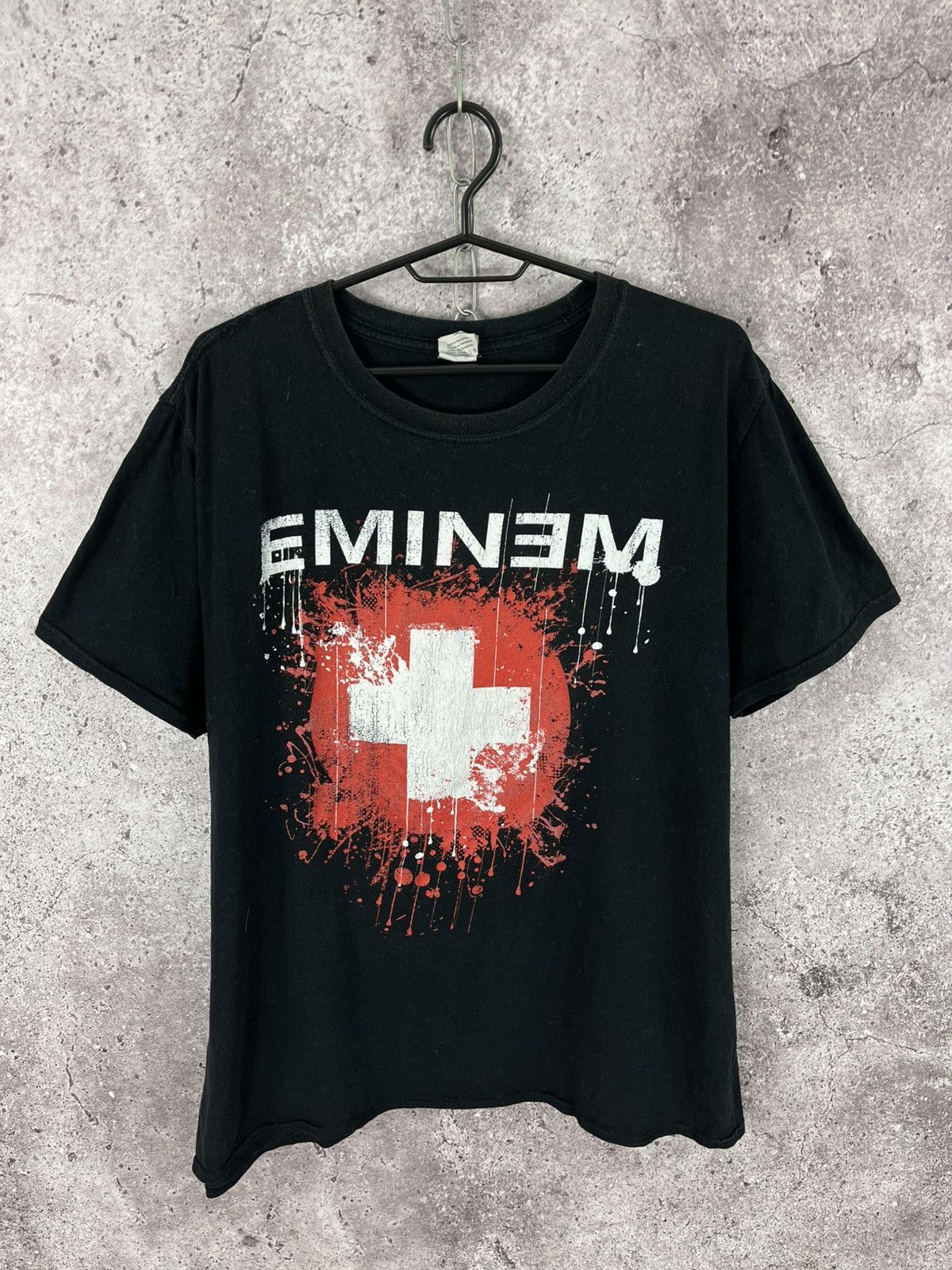 Eminem Eminem Vintage Tee Short Sleeve Big Logo Street Style Y2K Size US L / EU 52-54 / 3 - 1 Thumbnail
