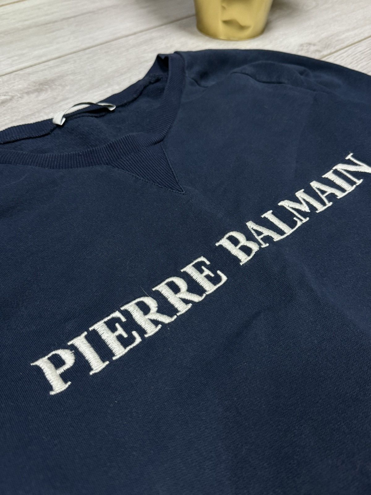 Pierre Balmain Pierre Balmain big embroidered logo letters sweatshirt Size US M / EU 48-50 / 2 - 4 Thumbnail