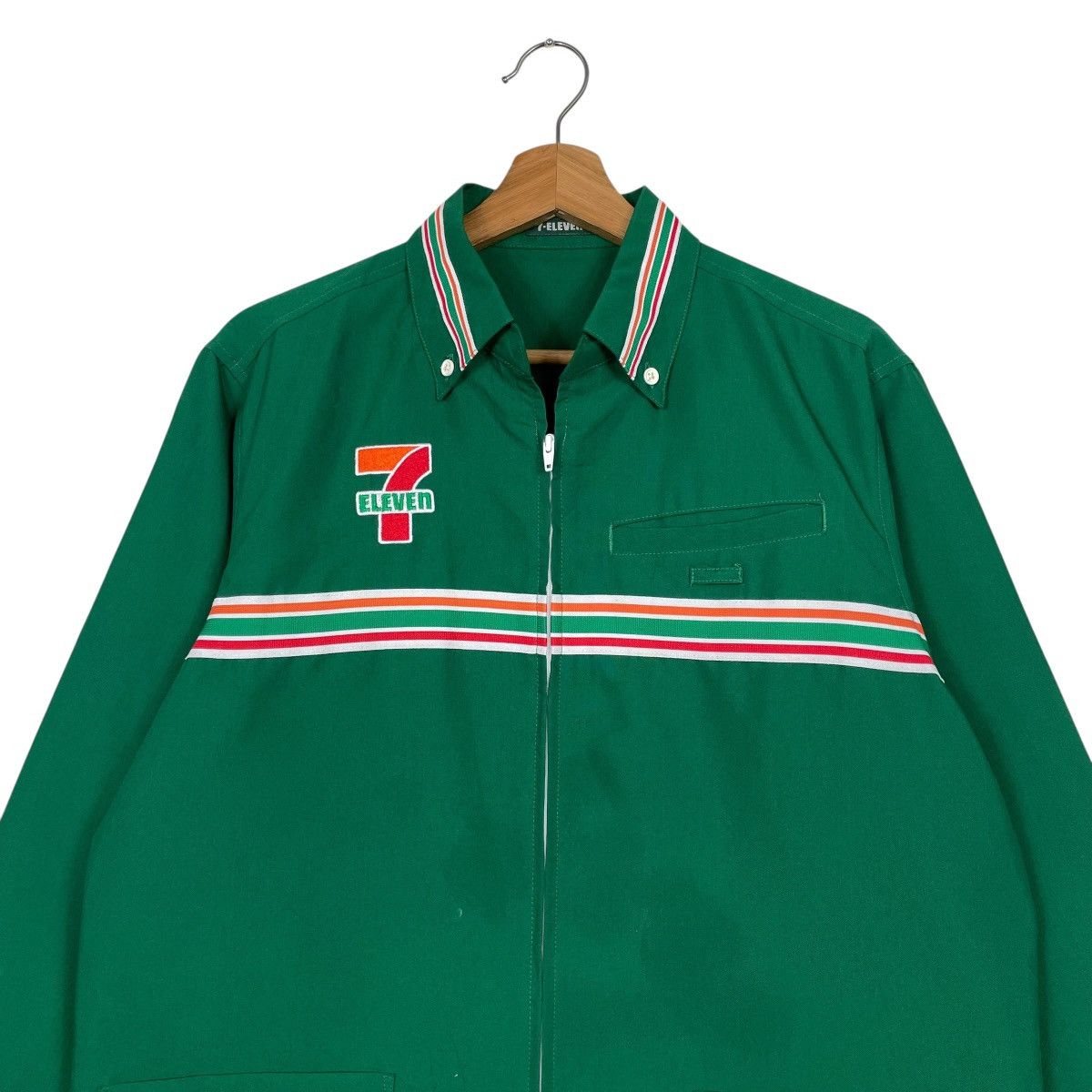 Other 7 Eleven Japan Official Long Sleeve Zipper Shirt Size US M / EU 48-50 / 2 - 2 Thumbnail