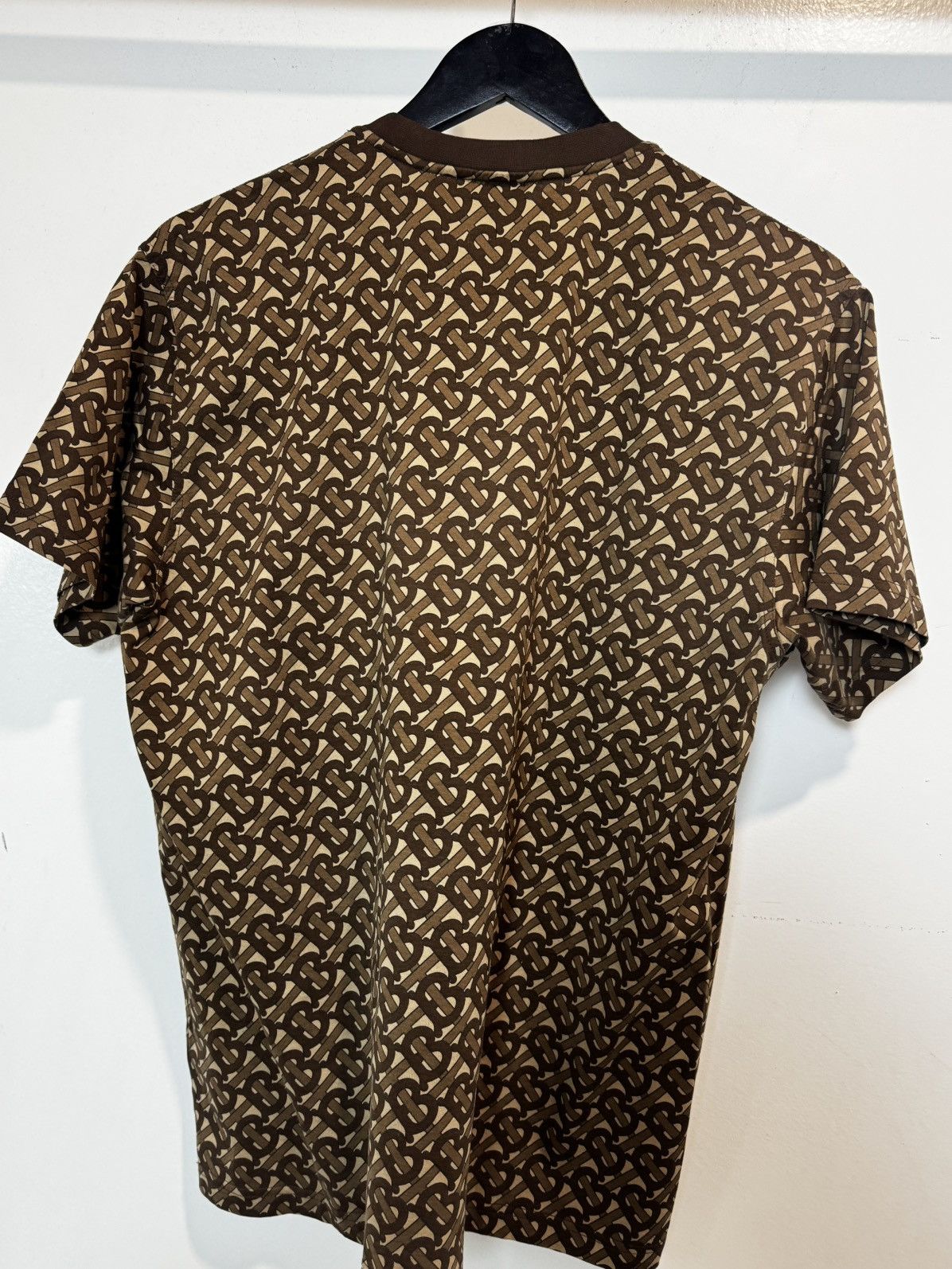 Burberry Burberry Monogram Stripe Print Cotton T-shirt Size US M / EU 48-50 / 2 - 4 Thumbnail