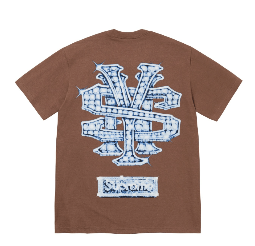 Supreme Supreme Snowman Tee Brown Size US XXL / EU 58 / 5 - 2 Thumbnail