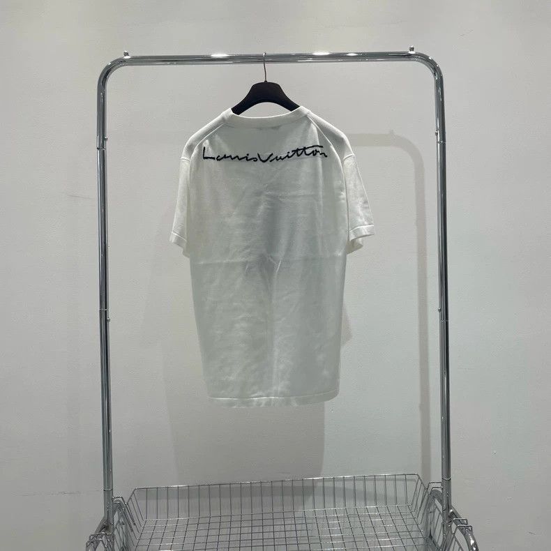 Louis Vuitton Louis Vuitton Cartoon print knit short sleeves Size US XL / EU 56 / 4 - 3 Thumbnail