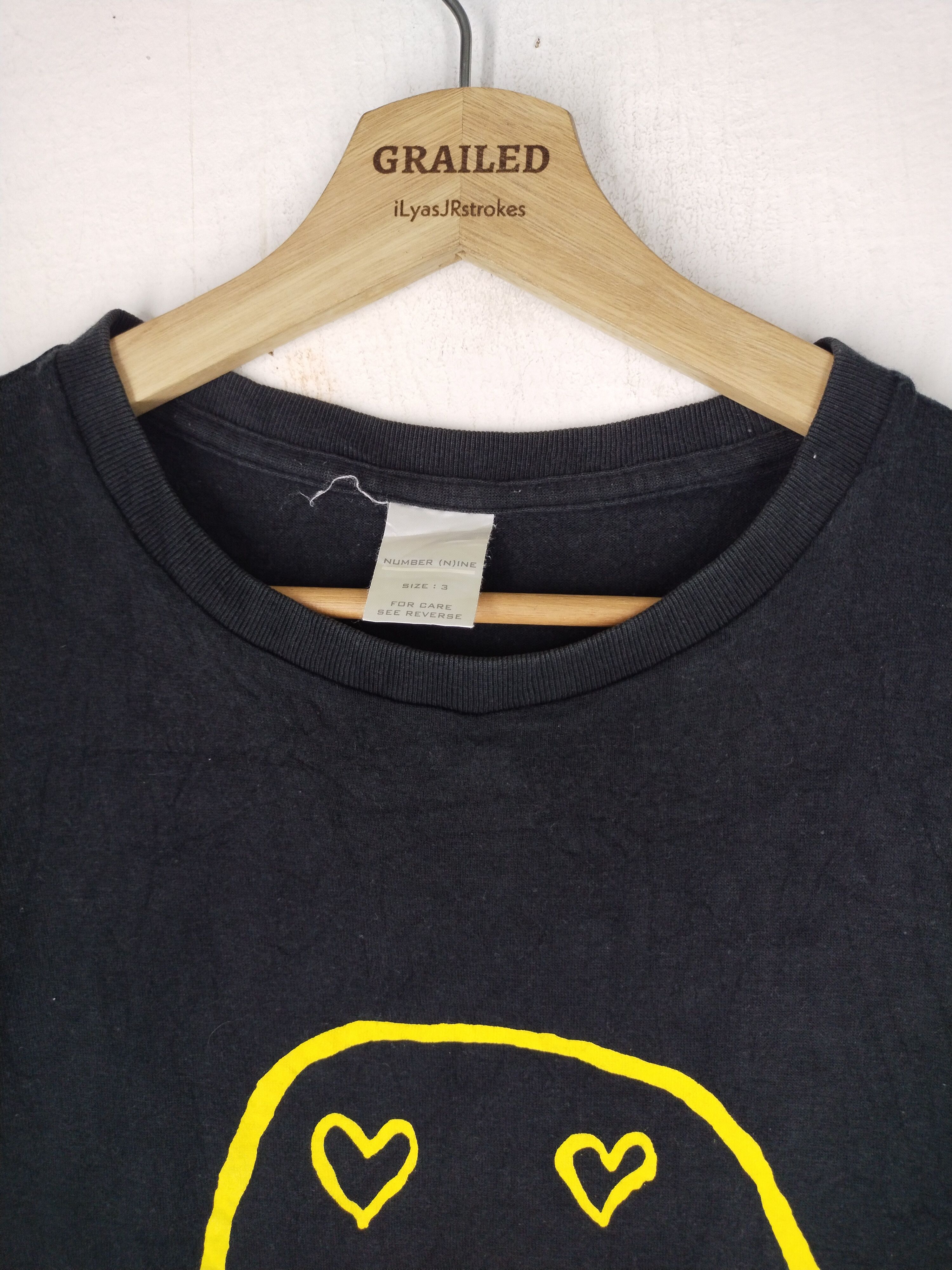 Number (N)ine Number (N)ine Nirvana Smile Face Logo Shirt Size US L / EU 52-54 / 3 - 3 Thumbnail