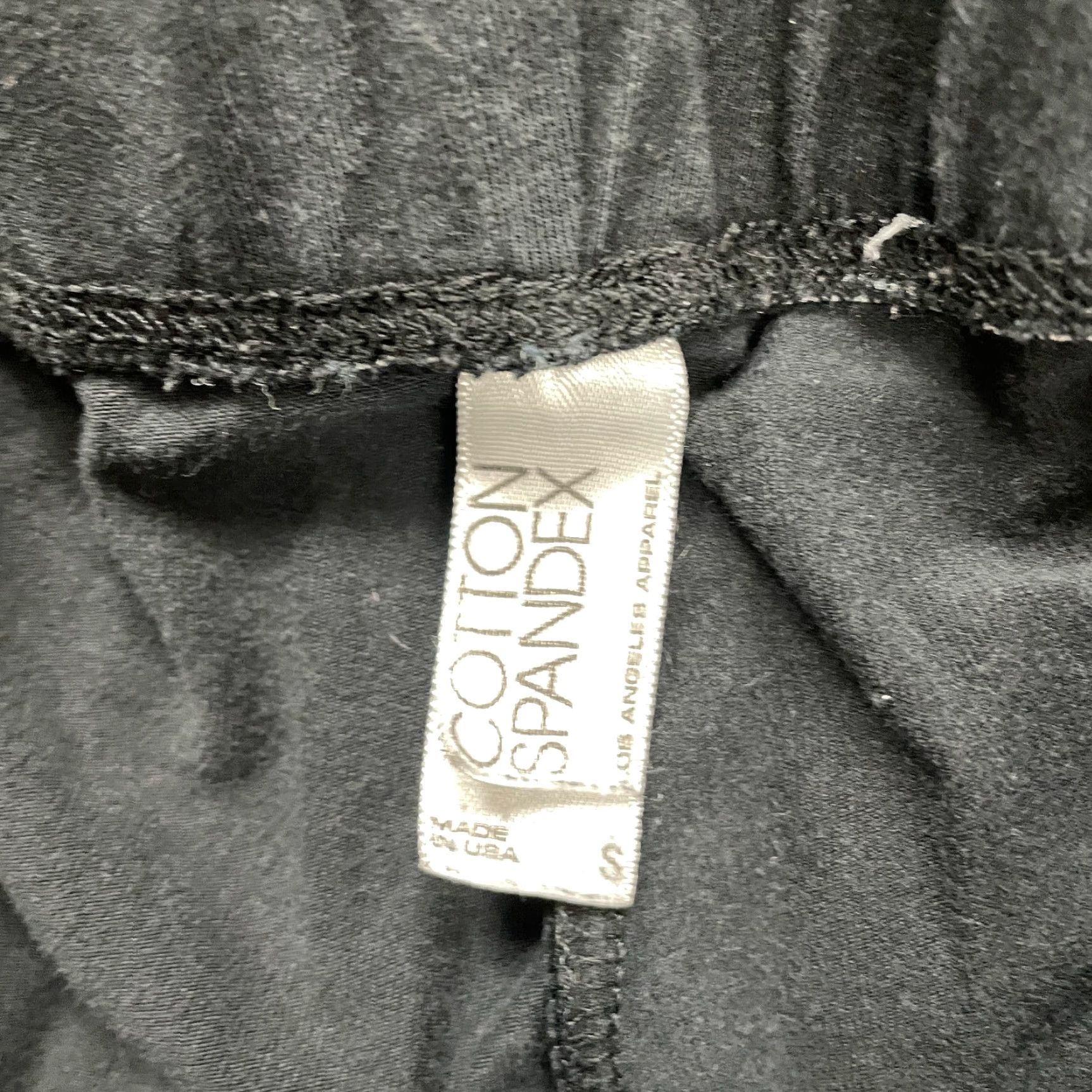 Vintage VINTAGE Unbranded Compression Leggings Womens Juniors Small Black Cotton Activewear Slim Leg 23in Inseam Outdoor Size 28" / US 6 / IT 42 - 4 Thumbnail