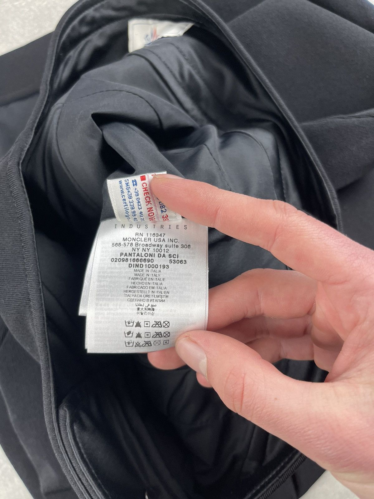 Moncler Grenoble Moncler Grenoble Ski Pants Technical Black Cropped Size 33" - 18 Thumbnail