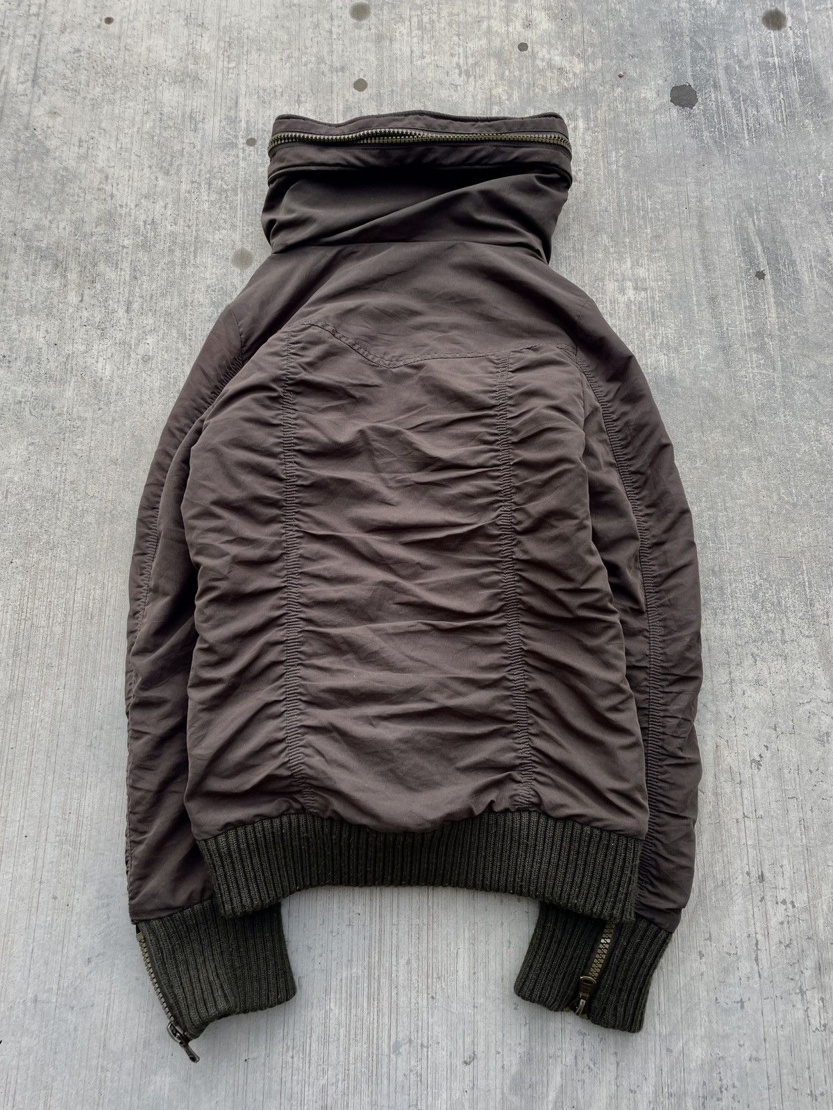 Japanese Brand 2000s JAPANESE BRAND H.C.M.II HOMME HIGH NECK COLLAR JACKET Size US M / EU 48-50 / 2 - 3 Thumbnail