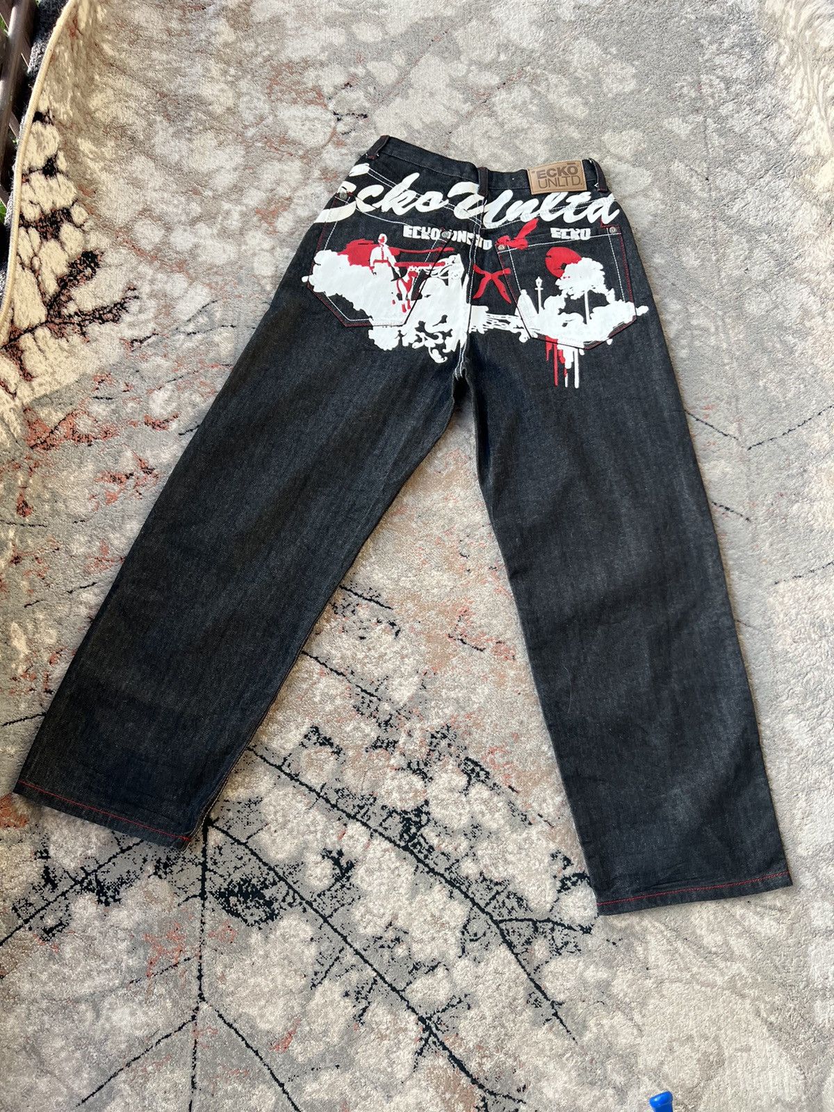 Vintage Ecko Unltd. Denim Pants Big Daddy | Grailed