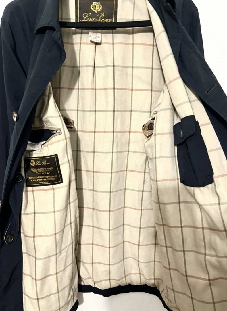Loro Piana LORO PIANA Men's trench coat Size US L / EU 52-54 / 3 - 4 Thumbnail