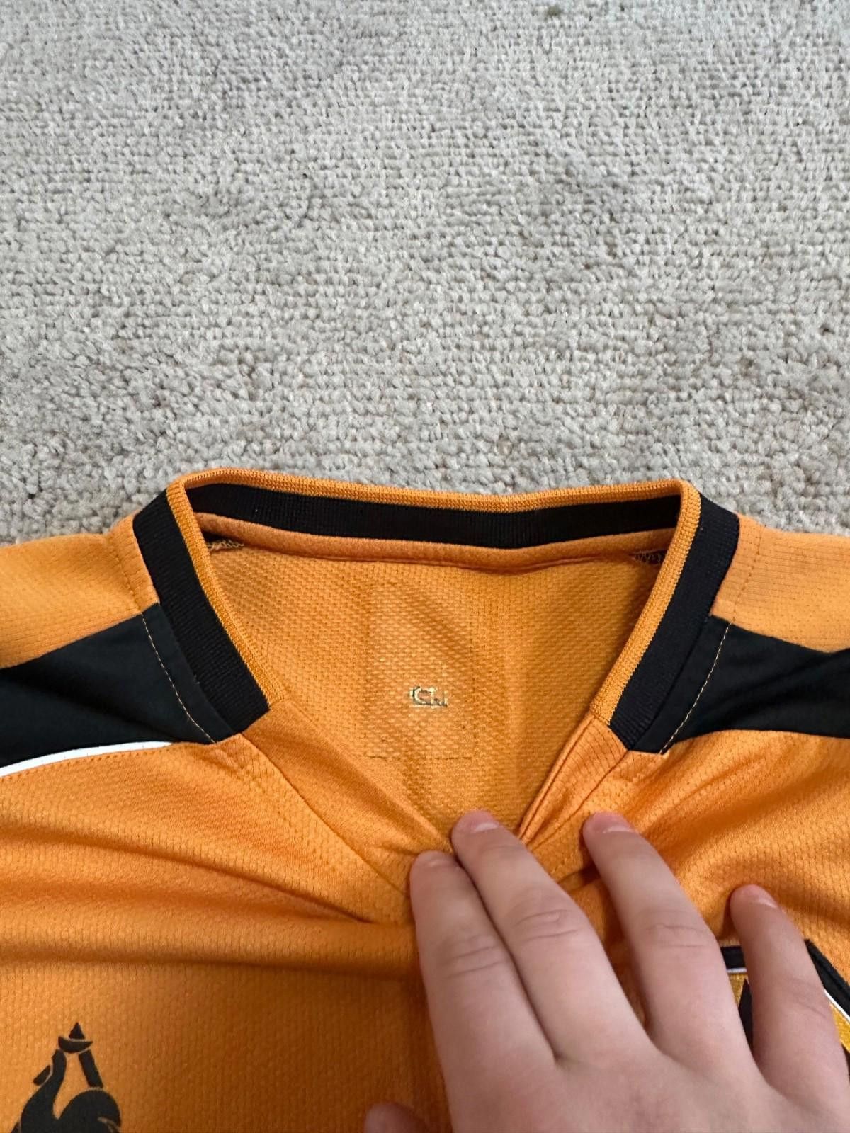Le Coq Sportif #10 KEOGH Wolverhampton 2008/9 Football Shirt Soccer Jersey Size US L / EU 52-54 / 3 - 6 Thumbnail