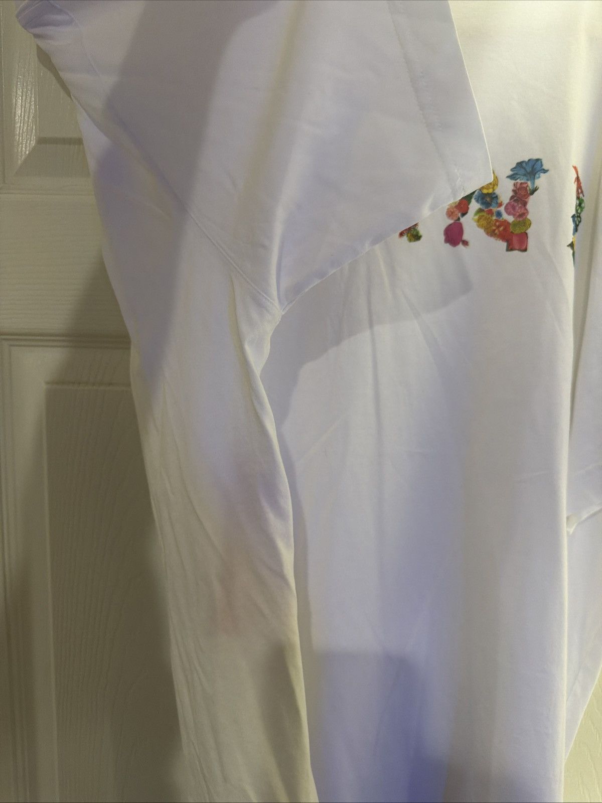 Marni MARNI Short Sleeve Crew Neck Tee White Flora Logo Size 52 Size US XL / EU 56 / 4 - 3 Thumbnail