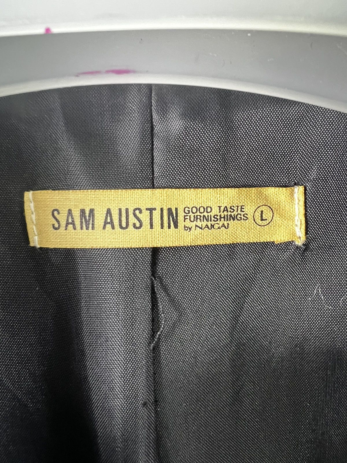 Homespun Knitwear 🔥 Sam Austin Naigai two tone Mohair knit Bomber jacket - L Size US L / EU 52-54 / 3 - 9 Thumbnail