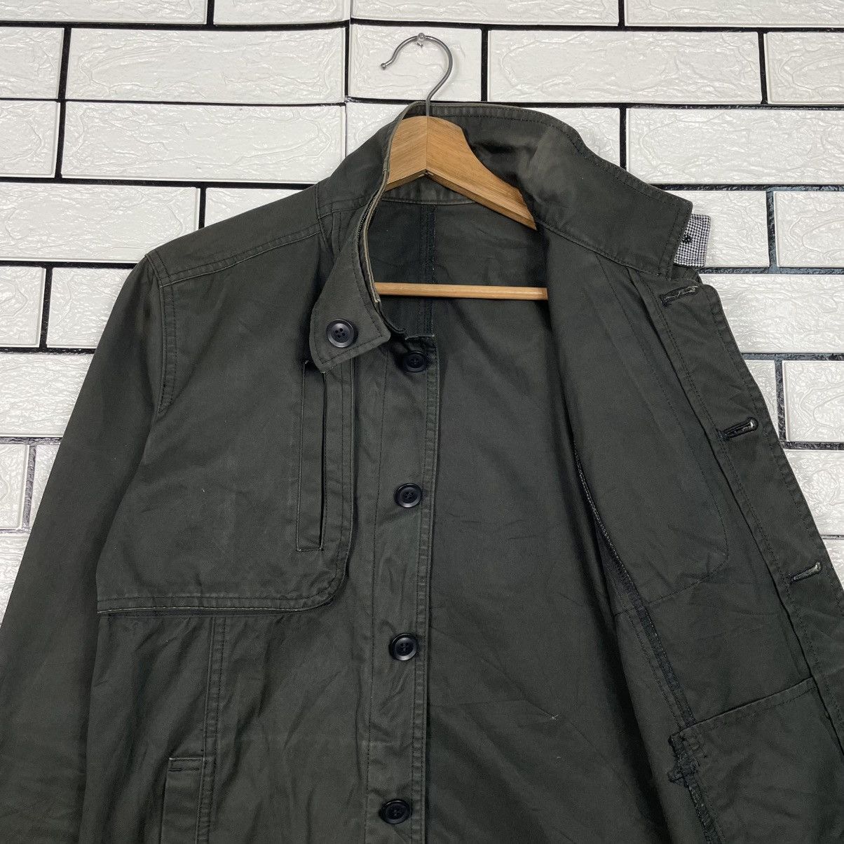 Katharine Hamnett London Black Hamnett Rugged Multipocket Jacket Size US S / EU 44-46 / 1 - 10 Thumbnail
