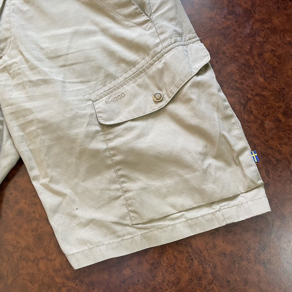 Fjallraven × Vintage Fjallraven shorts 90s cargo baggy outdoor g1000 Size US 32 / EU 48 - 4 Thumbnail