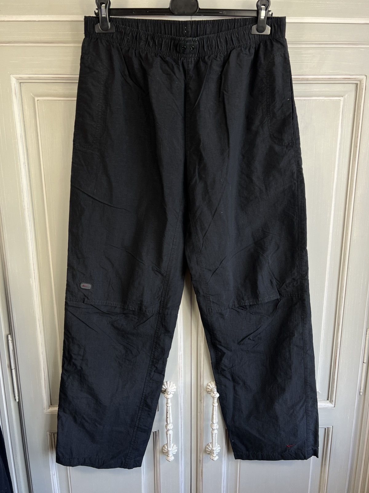 Nike × Nike ACG × Vintage VINTAGE NIKE SWOOSH SWEATPANTS JOGGERS TRACK PANTS Size US 34 / EU 50 - 1 Thumbnail