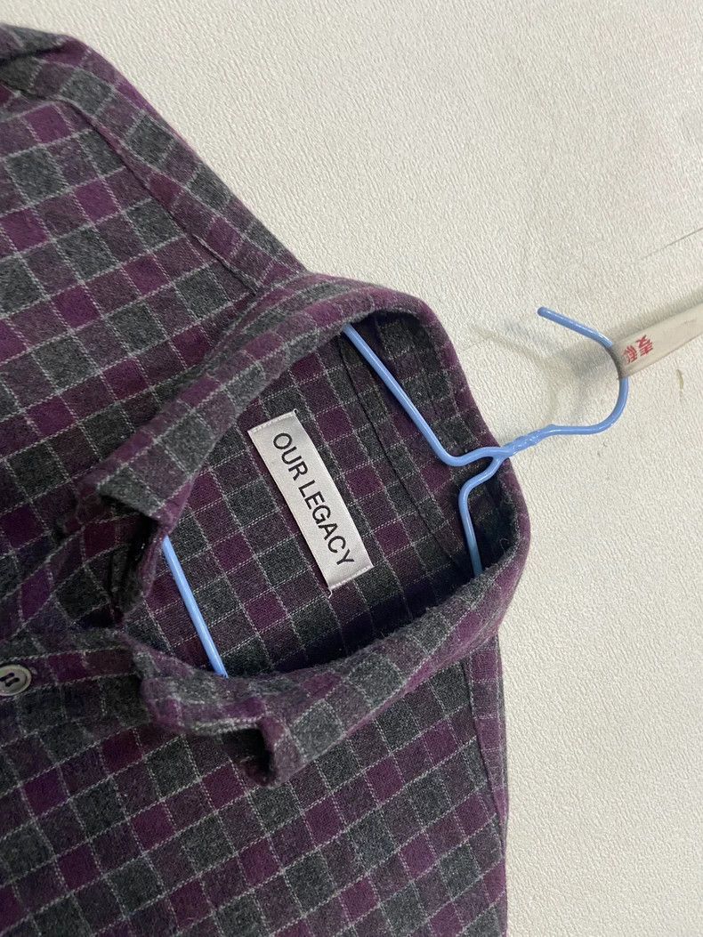 Our Legacy Our Legacy size46 Wool long-sleeved shirts Size US S / EU 44-46 / 1 - 2 Thumbnail