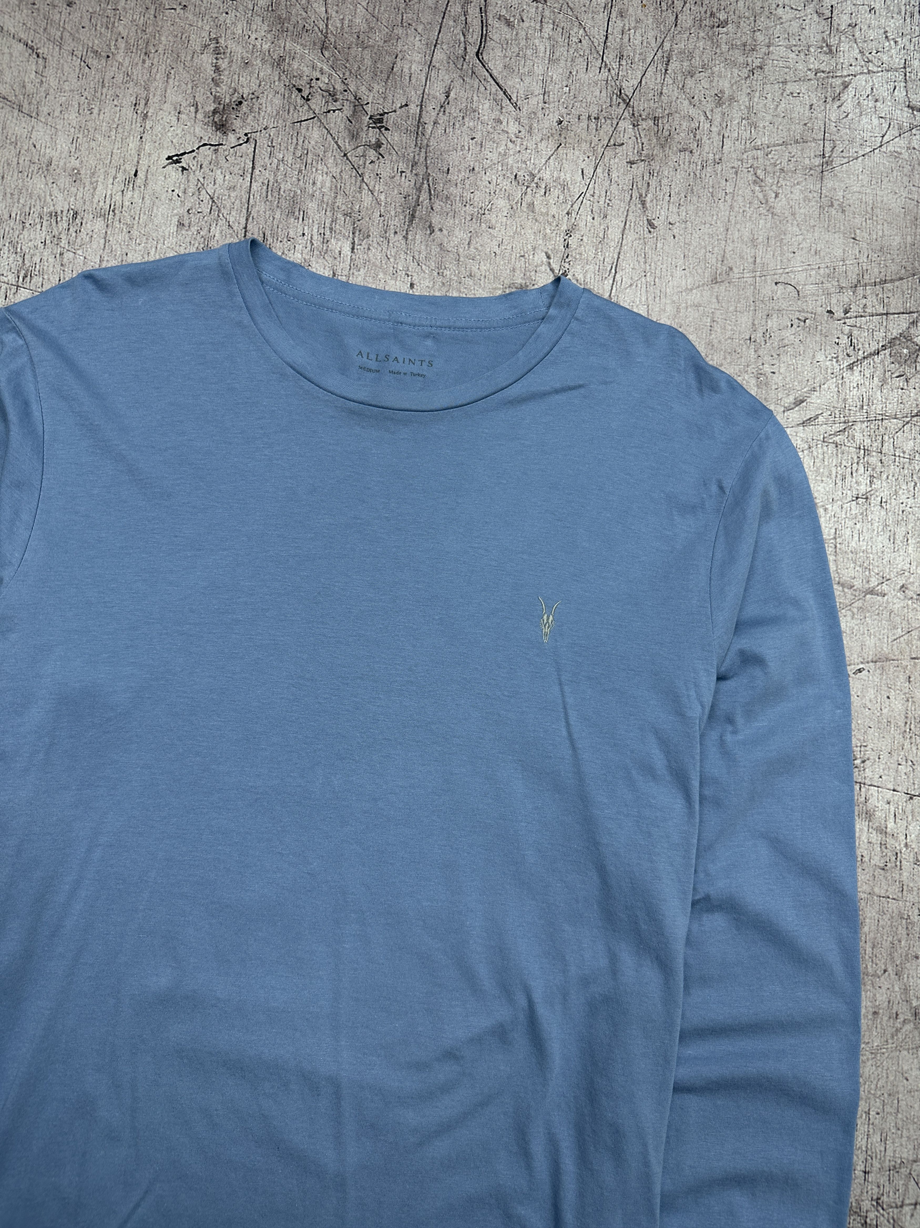Allsaints Allsaints Vintage Mens Tonic Crew Neck Long Sleeve T-Shirt Size US M / EU 48-50 / 2 - 2 Thumbnail