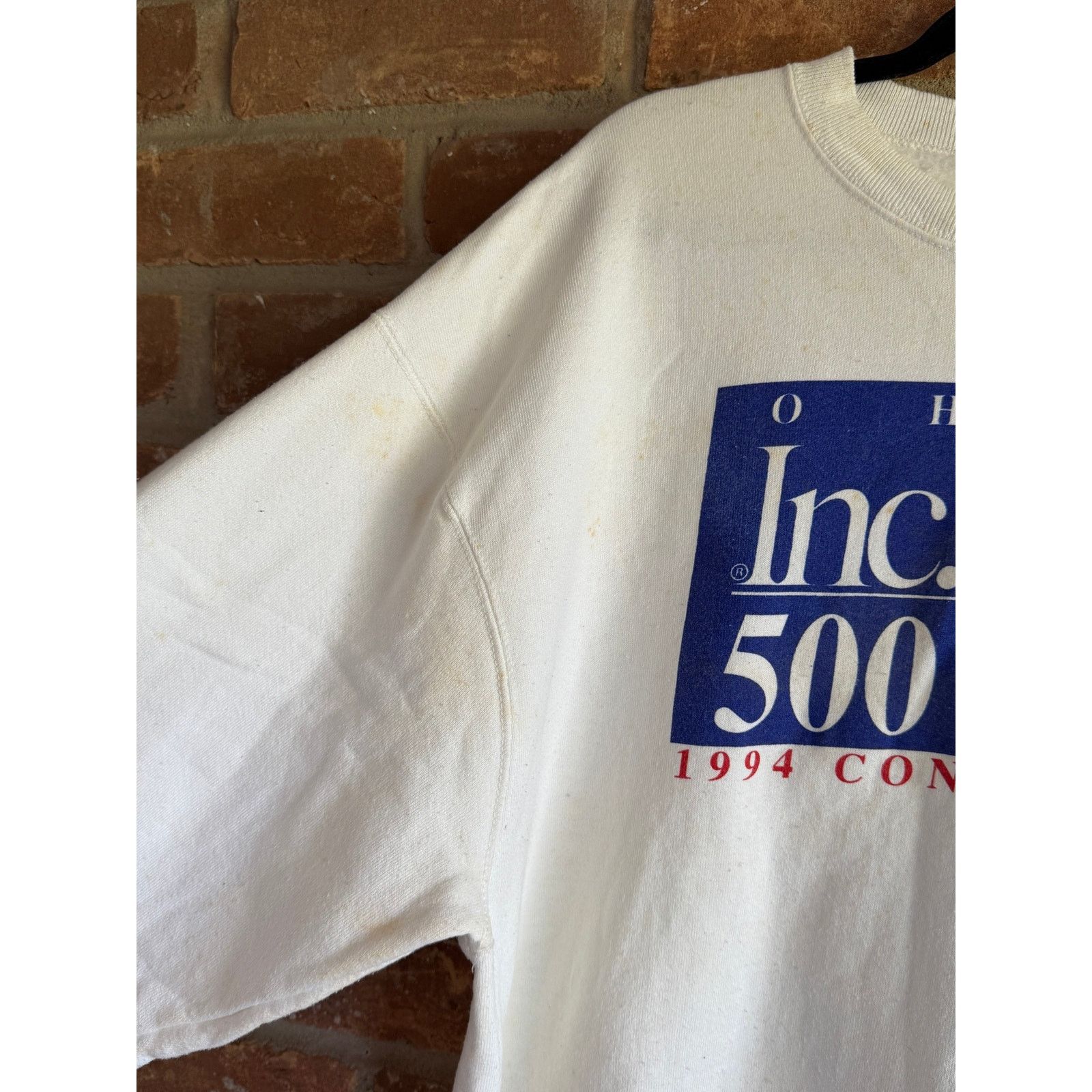 Fruit Of The Loom Vintage 1994 Ohio Inc 500 Conference Crewneck XL USA Size US XL / EU 56 / 4 - 3 Thumbnail