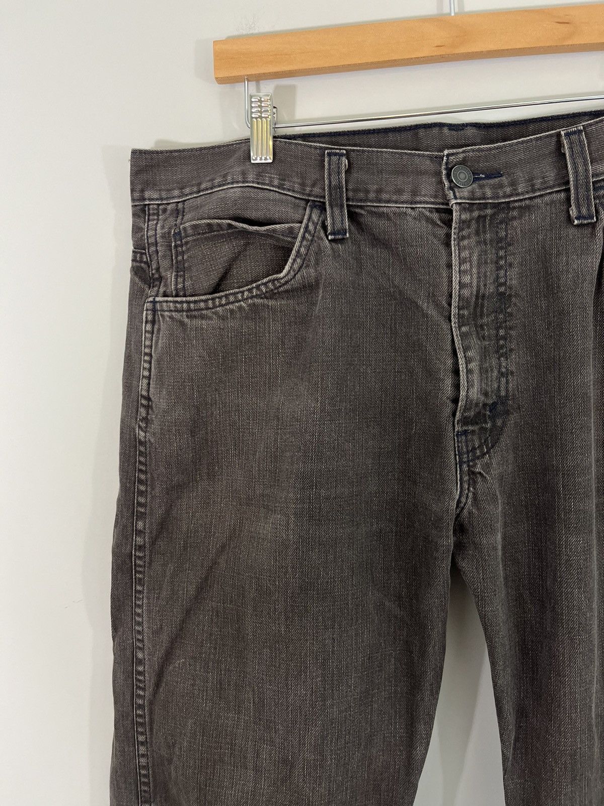 Levi's Sun Faded Levi 569 Distressed Thrashed Jeans Size US 38 / EU 54 - 4 Thumbnail