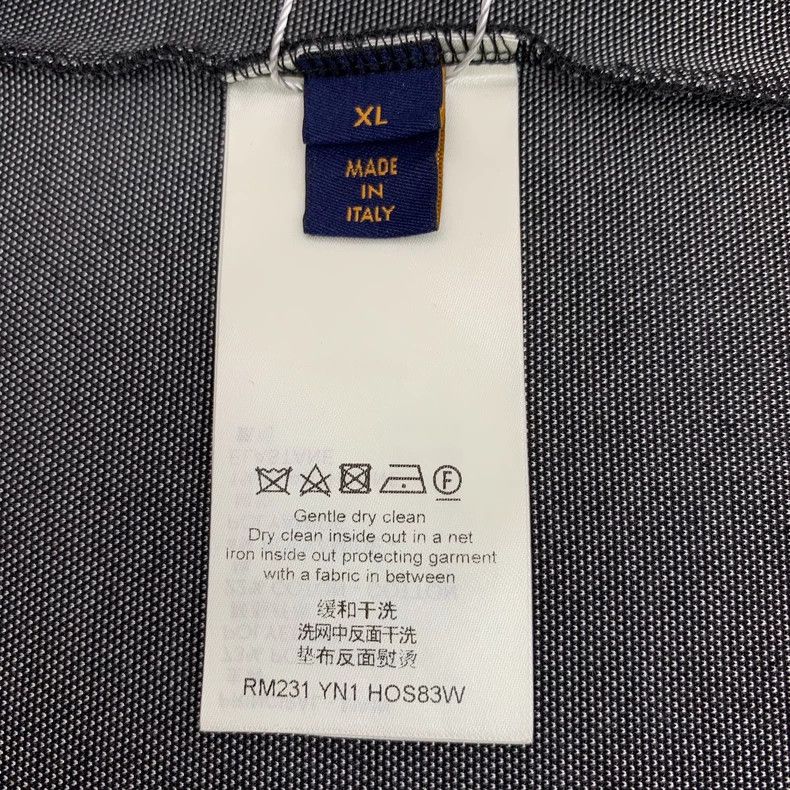 Louis Vuitton Louis Vuitton Black striped logo monogram embroidered sing Size US XL / EU 56 / 4 - 6 Thumbnail