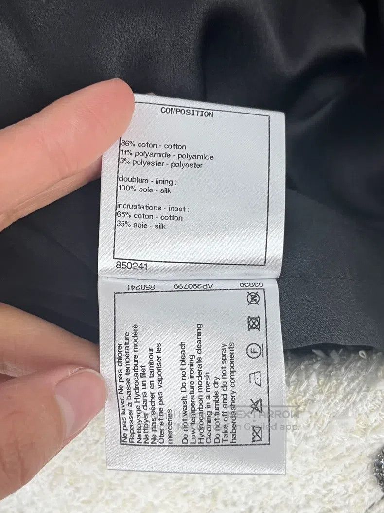 Chanel Chanel Classic black and white jacket Size XXS / US 00 / IT 34 - 6 Thumbnail