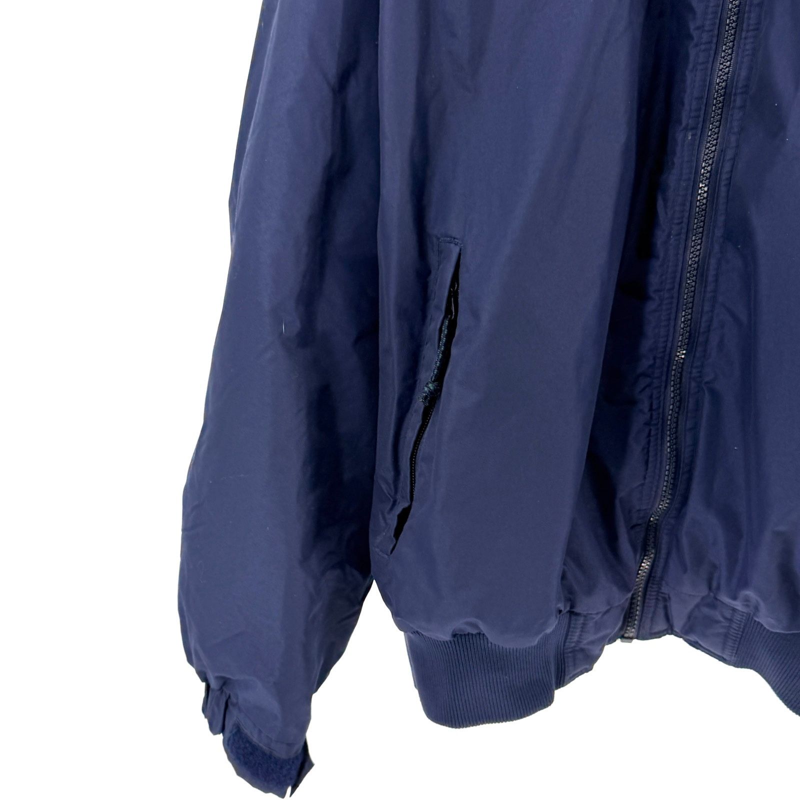 Columbia Vintage 90s Navy Blue Fleece Lined Zip Up Bomber Jacket Size US L / EU 52-54 / 3 - 4 Thumbnail