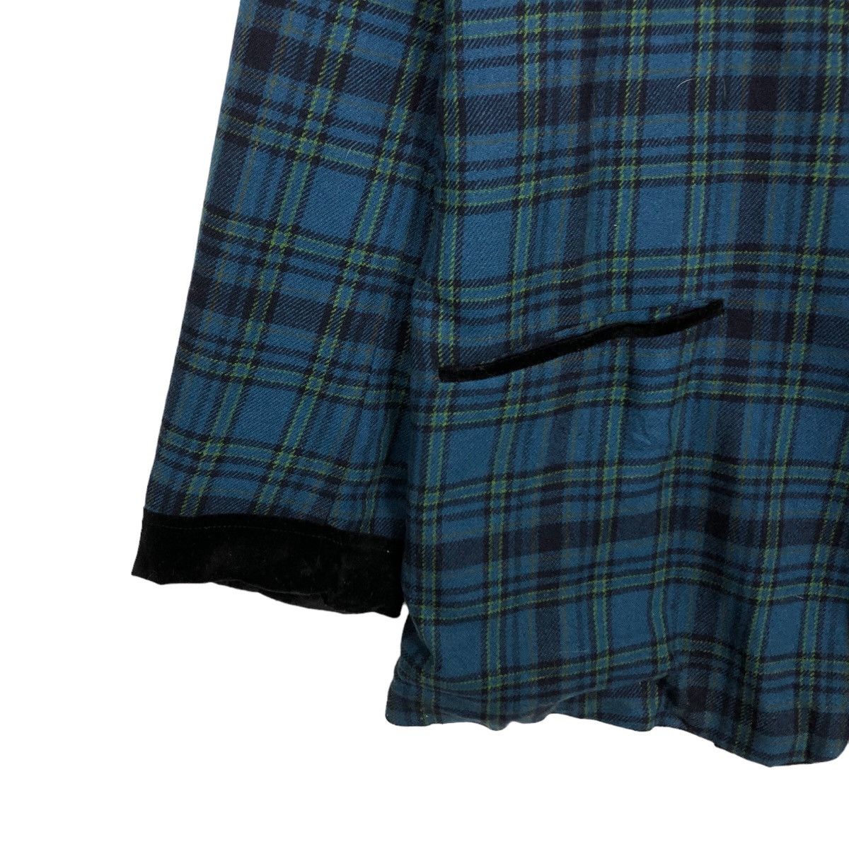 Japanese Brand 🔥90’s Double Breast Chore Work Jacket Tartan Design Size US M / EU 48-50 / 2 - 4 Thumbnail