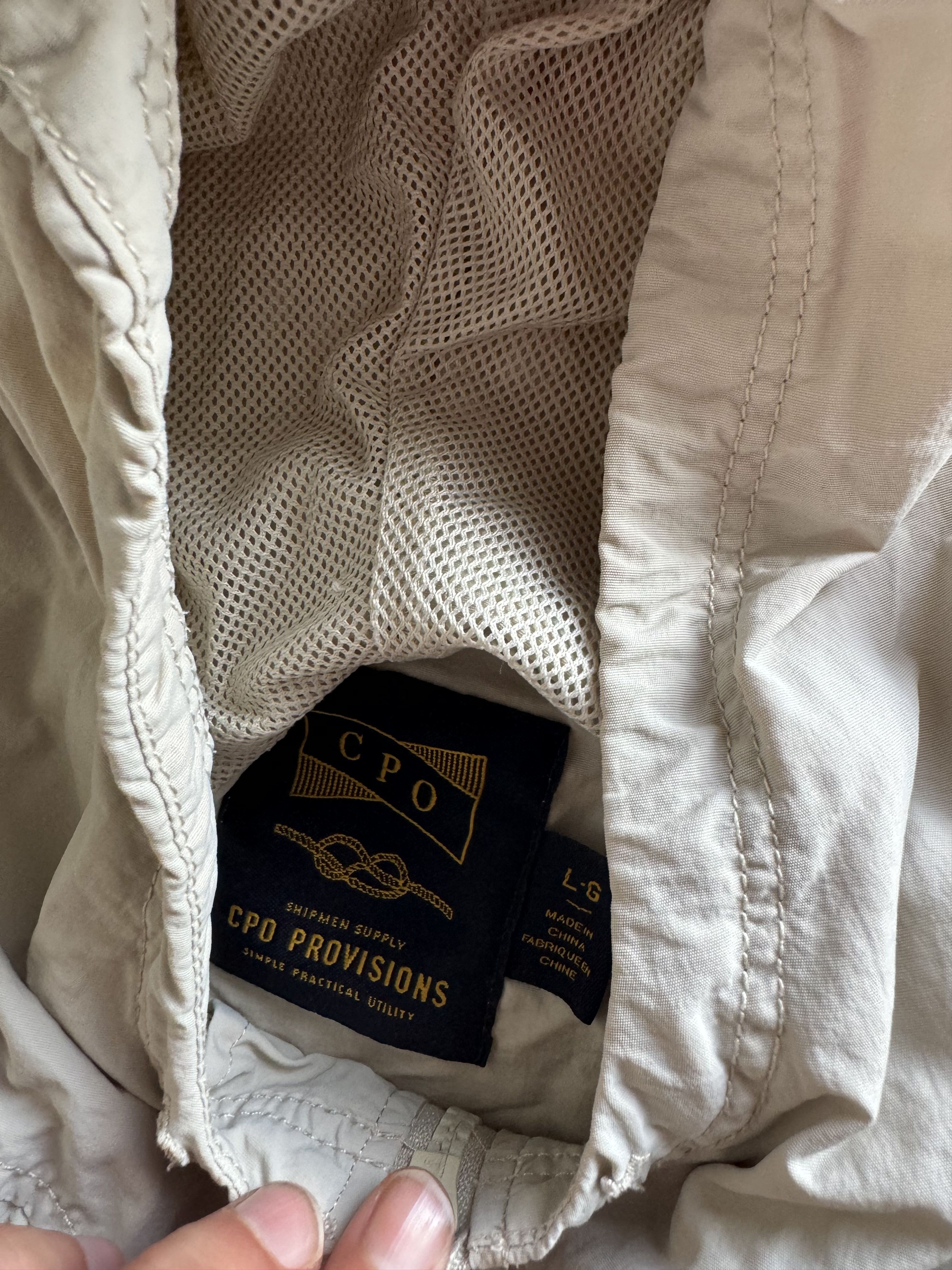 CPO Tan Cpo vintage windbreaker Size US L / EU 52-54 / 3 - 2 Thumbnail