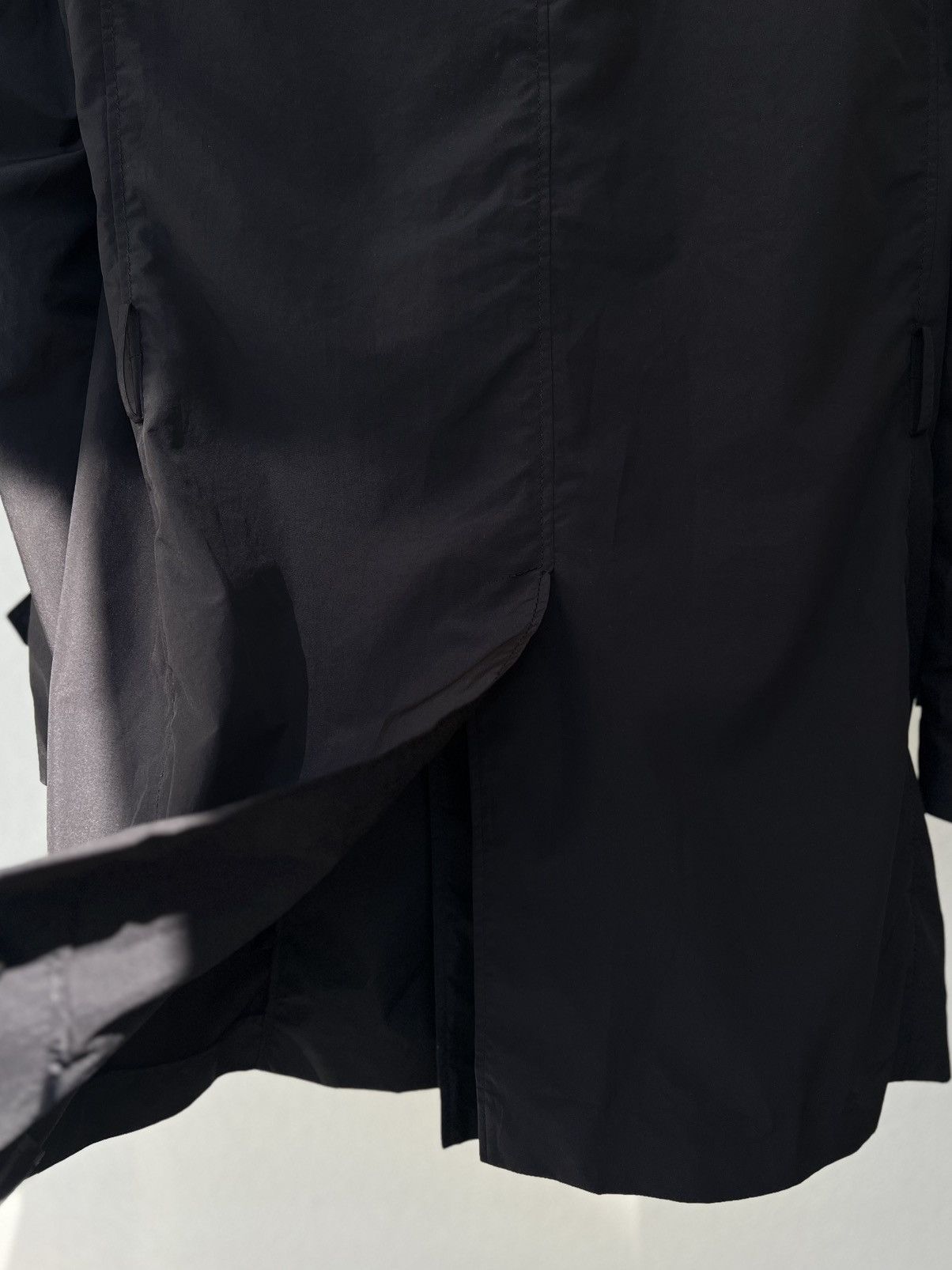 Miu Miu Miu Miu Asymetric Trench Coat nylon 50 XL XXL vintage Size XL / US 12-14 / IT 48-50 - 18 Thumbnail