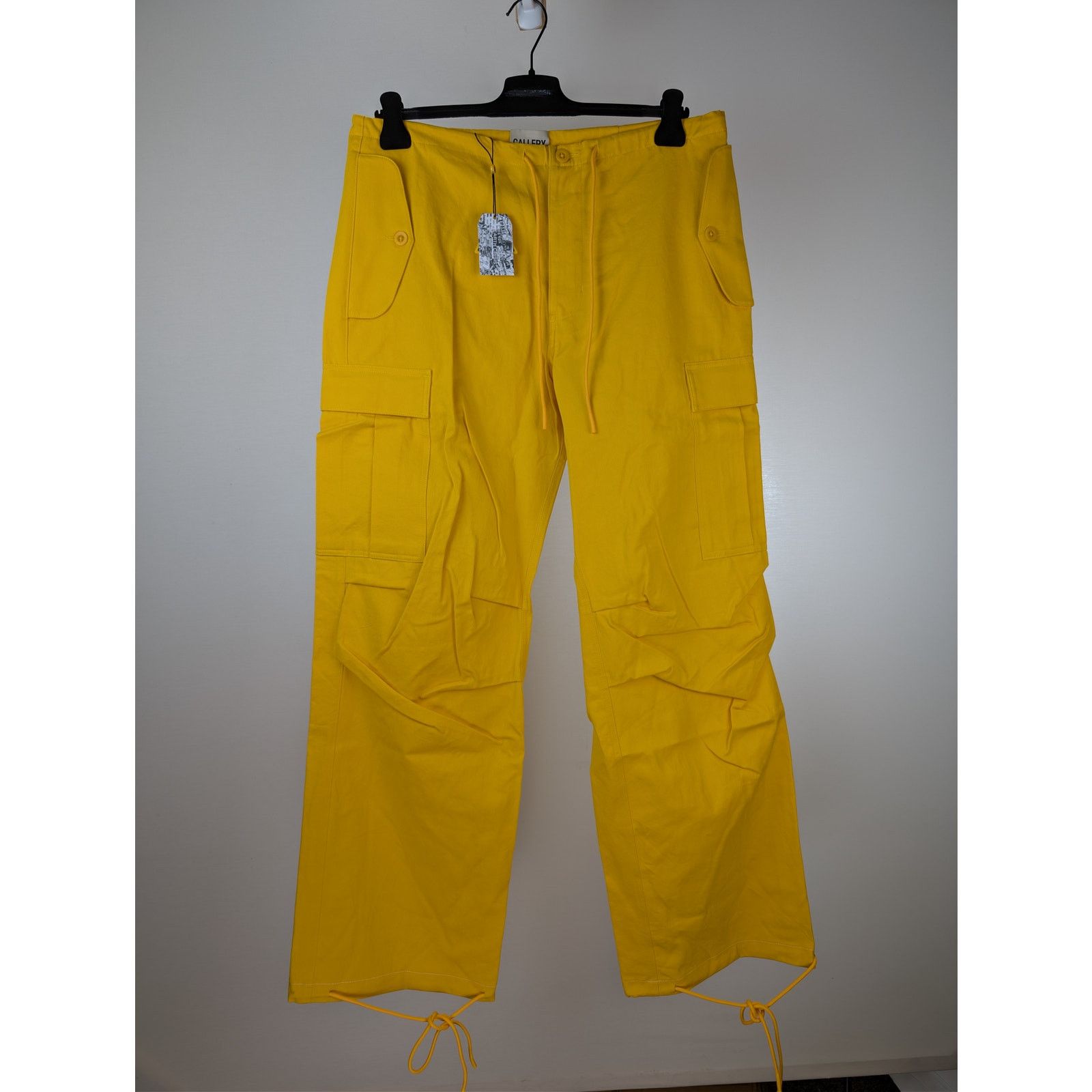 Gallery Dept. o1rshd1 Theo Drawstring Cargo Pants in Yellow Size US 34 / EU 50 - 1 Thumbnail