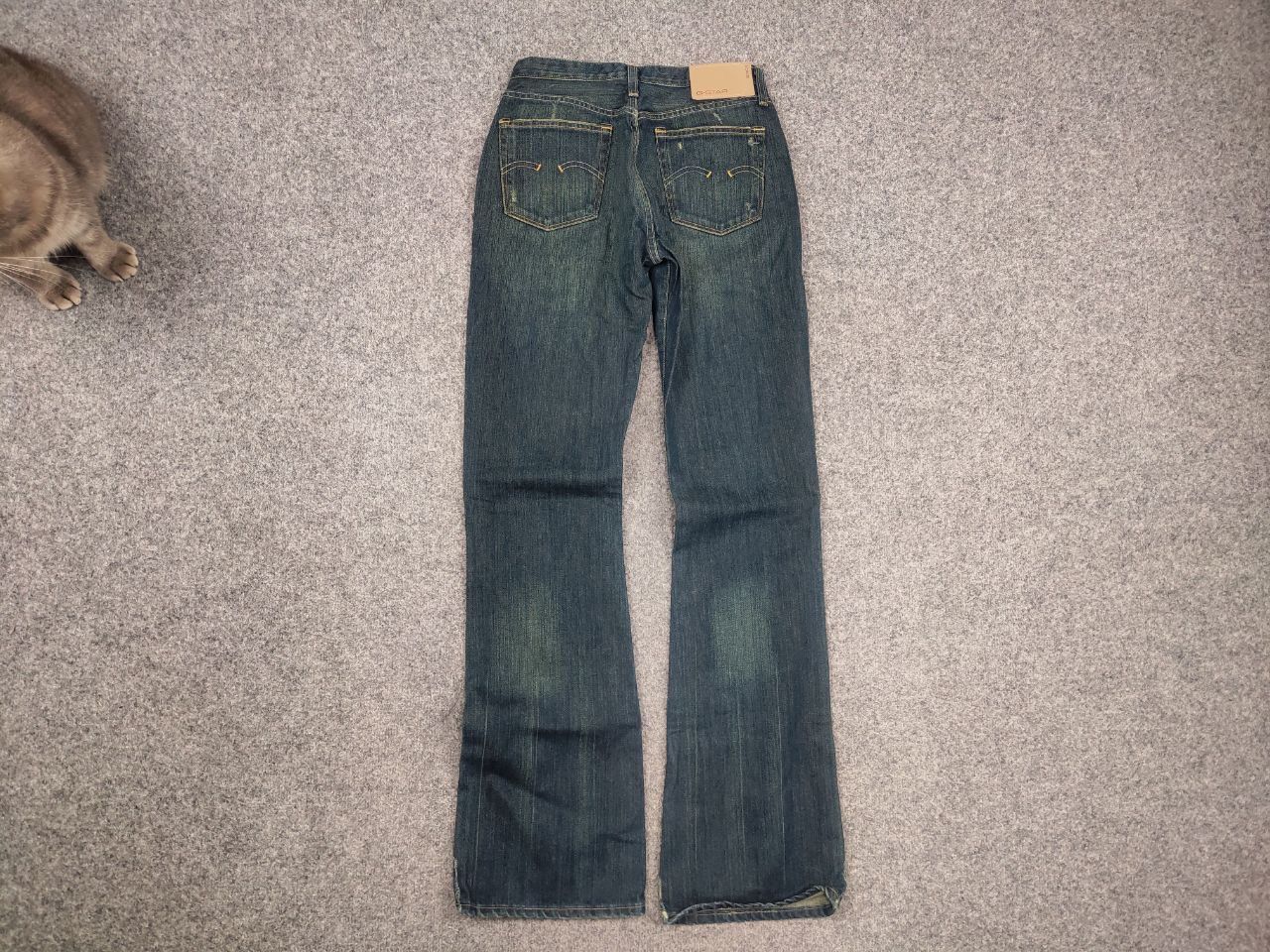 G-Star Vintage G Star Raw Y2K l.g.b. style flared low denim Jeans Size 28" / US 6 / IT 42 - 9 Thumbnail