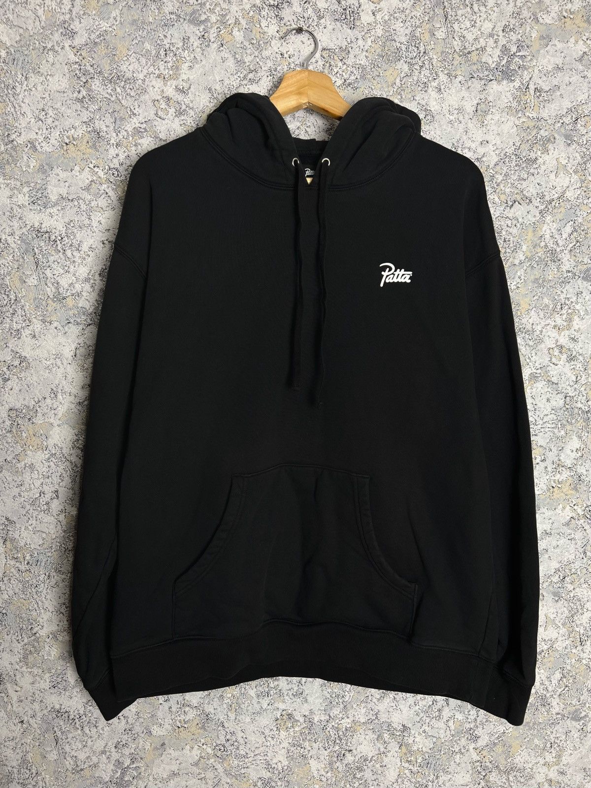 Patta Patta Black Hoodie Big Logo This Or That Size M Size US M / EU 48-50 / 2 - 3 Thumbnail