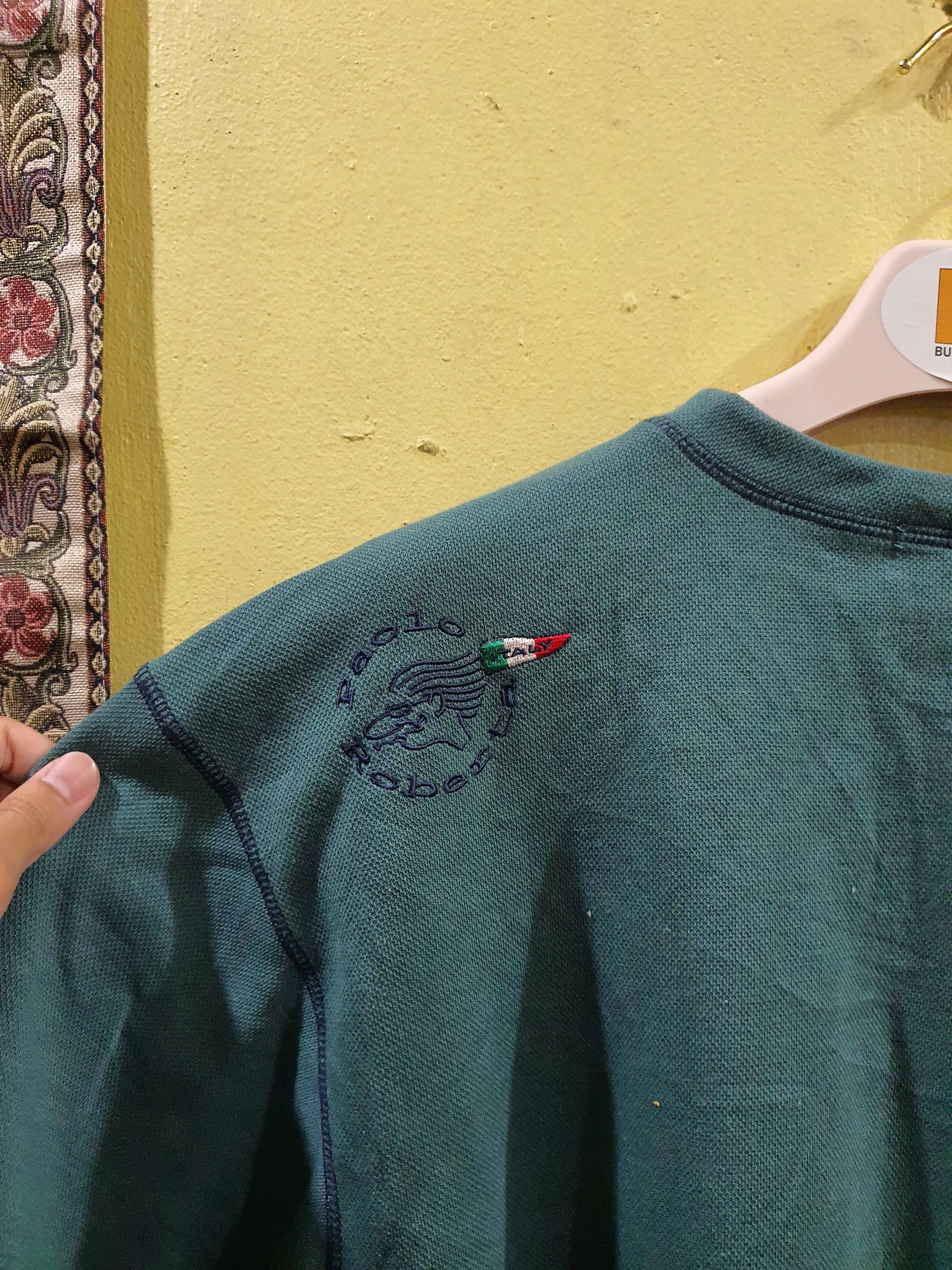 Roberto Cavalli Vtg henley shirt with an embroidered "Paolo Roberto" Size US M / EU 48-50 / 2 - 8 Thumbnail