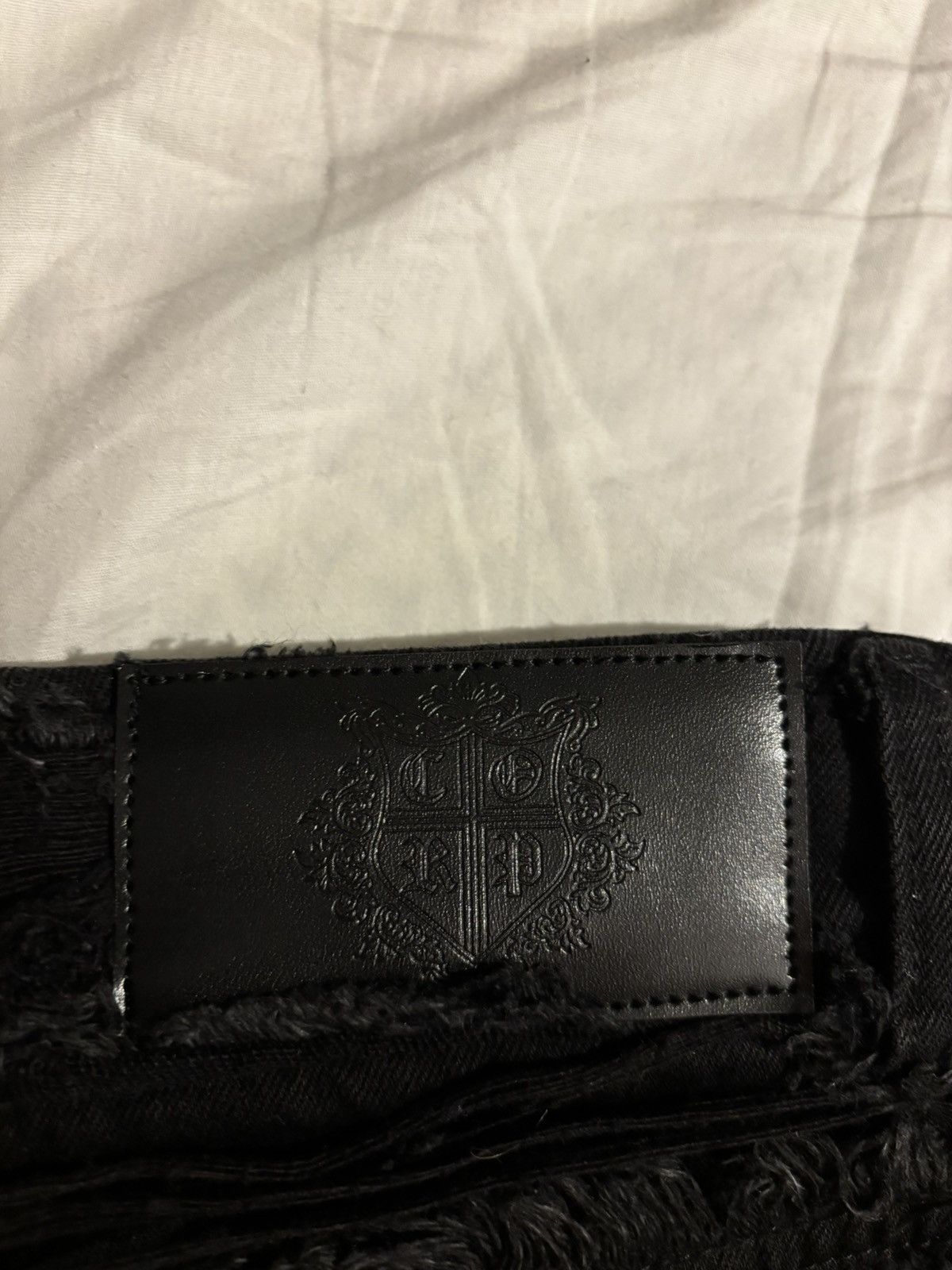 Other Rare black distressed crest flared denim Size US 30 / EU 46 - 8 Thumbnail