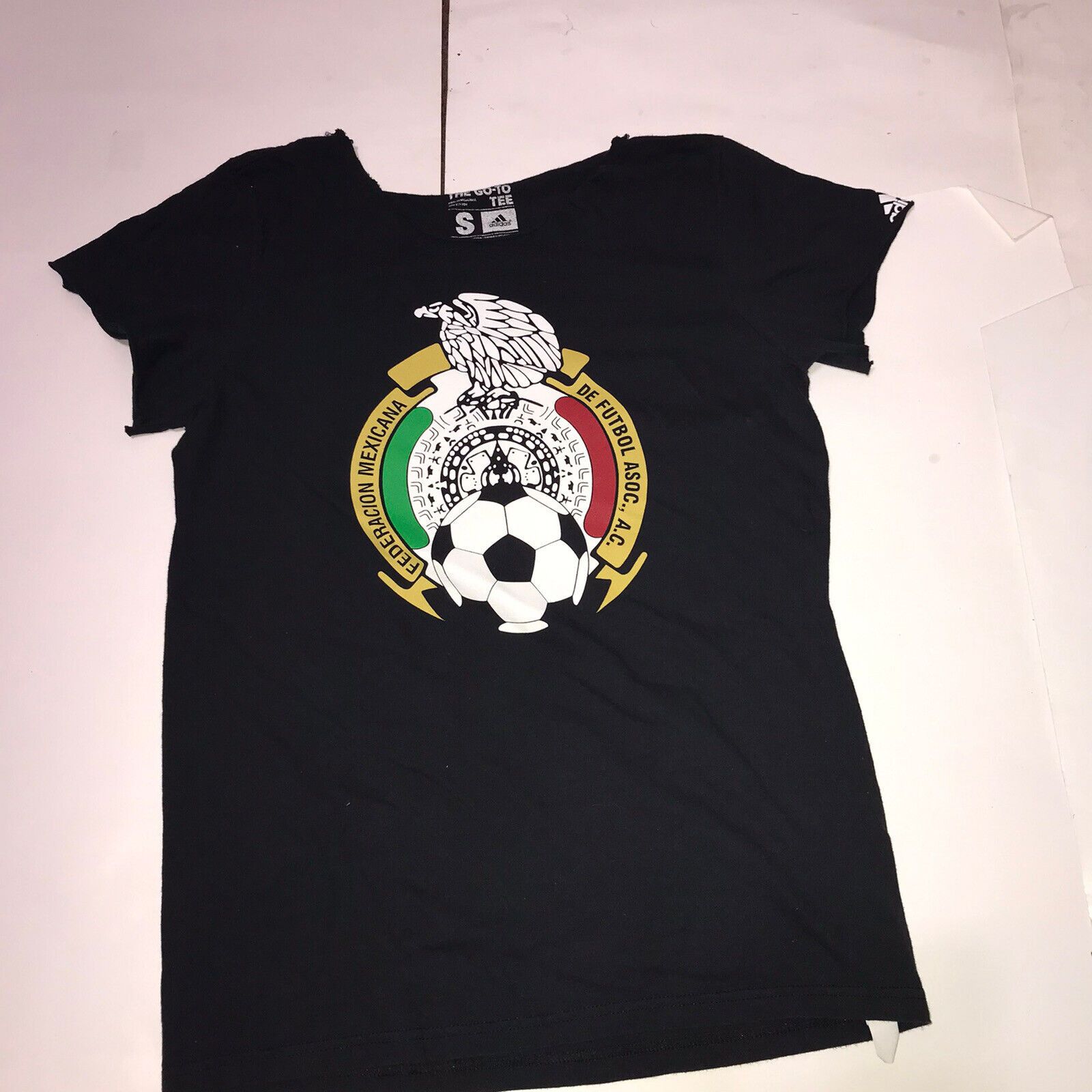 Adidas AddidasT-Shirt Federacion Mexicana De Futbol Men's S Black Size US S / EU 44-46 / 1 - 1 Thumbnail
