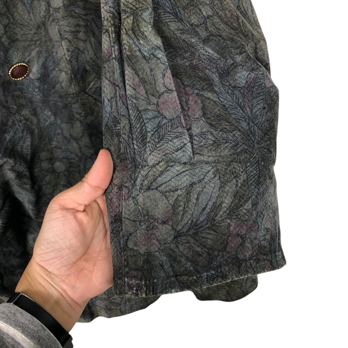 Vintage 📌Vintage Leather Jacket Jha Grace Biker Issey Miyake Size US M / EU 48-50 / 2 - 16 Thumbnail