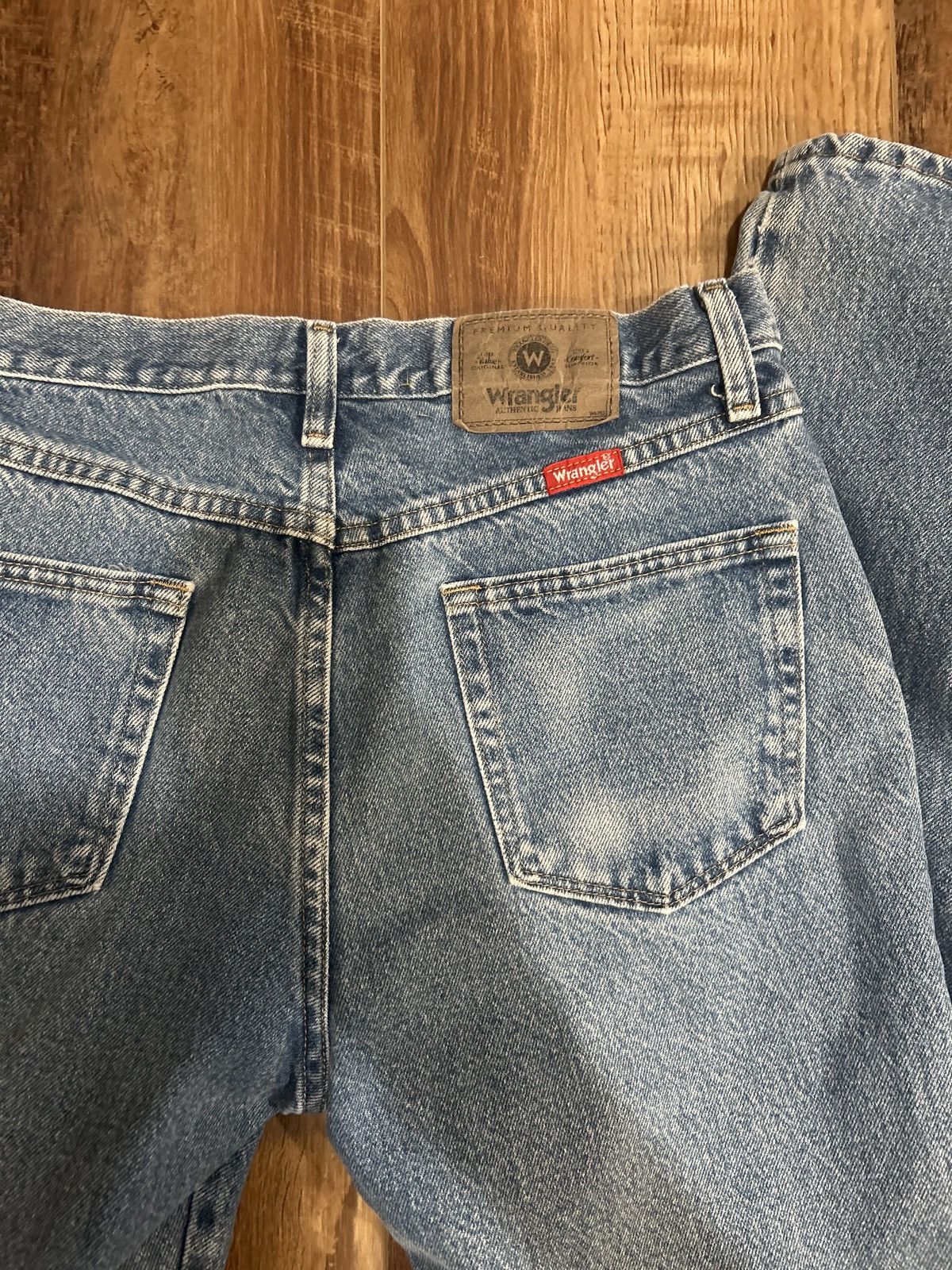 Vintage Wrangler denim Size US 31 - 3 Thumbnail