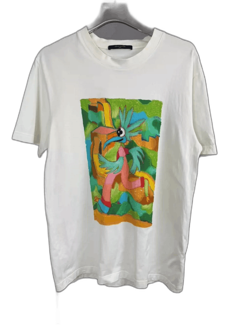 Louis Vuitton Louis Vuitton Cartoon Short Sleeve T-Shirt-yf Size US L / EU 52-54 / 3 - 1 Thumbnail