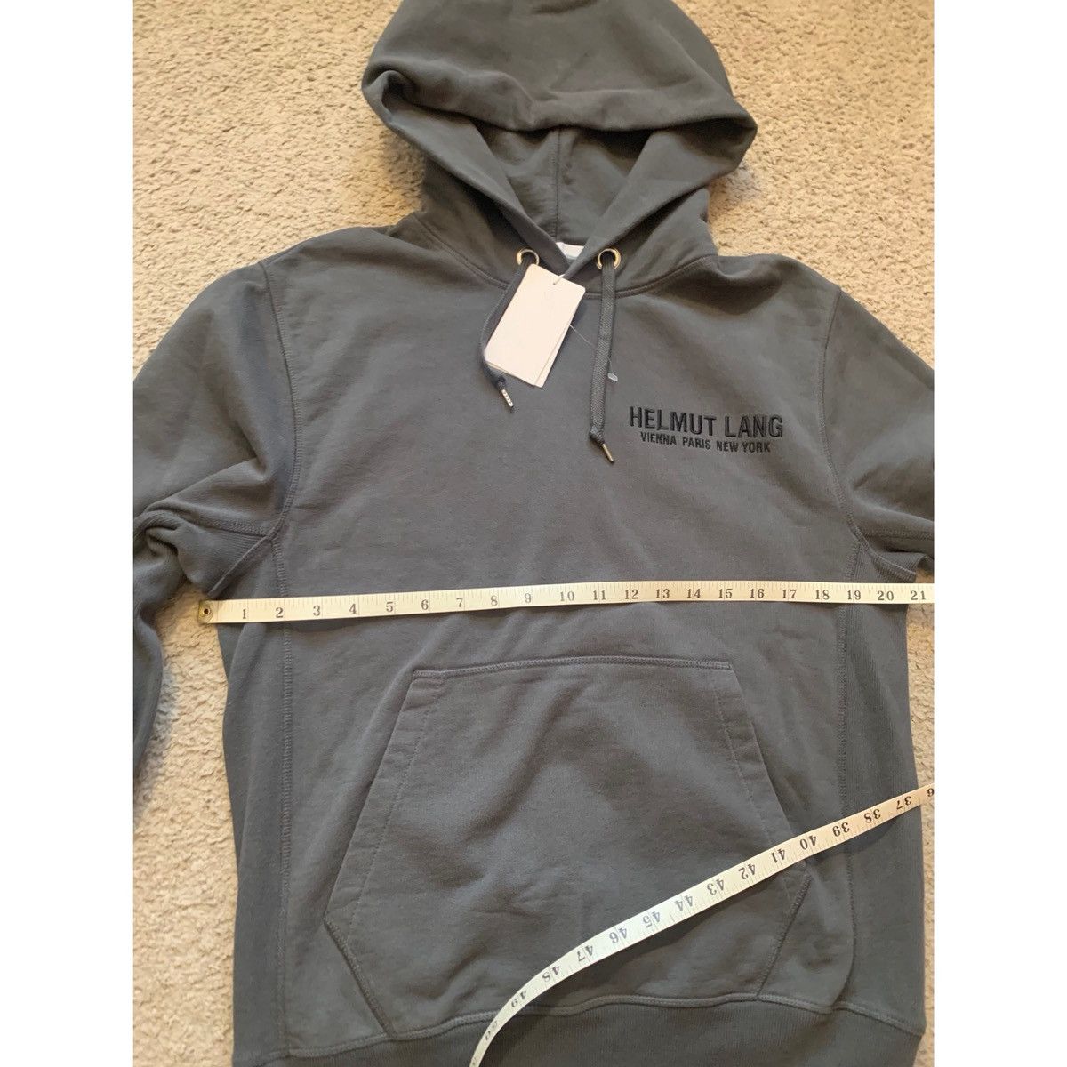 Helmut Lang HELMUT LANG EAGLE STANDARD HOODIE Size US M / EU 48-50 / 2 - 20 Thumbnail