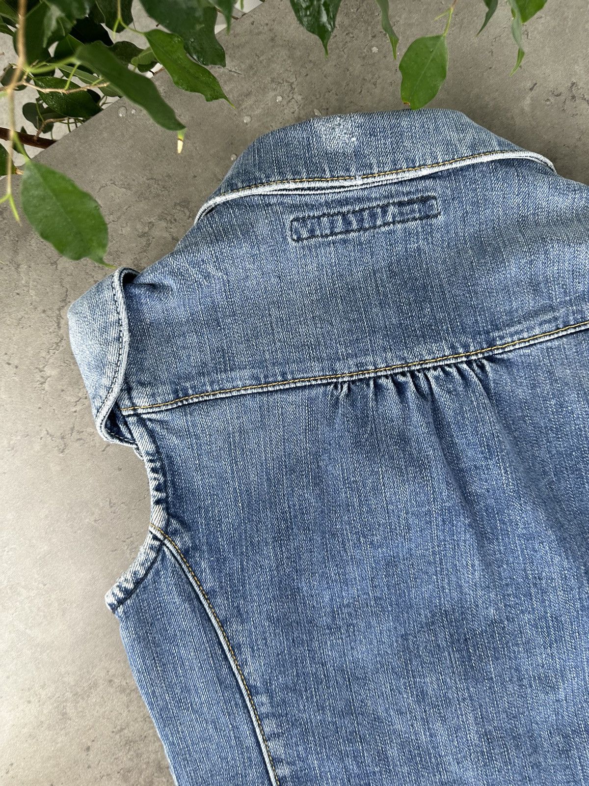 Miss Sixty Miss Sixty Denim Vest Size M / US 6-8 / IT 42-44 - 8 Thumbnail