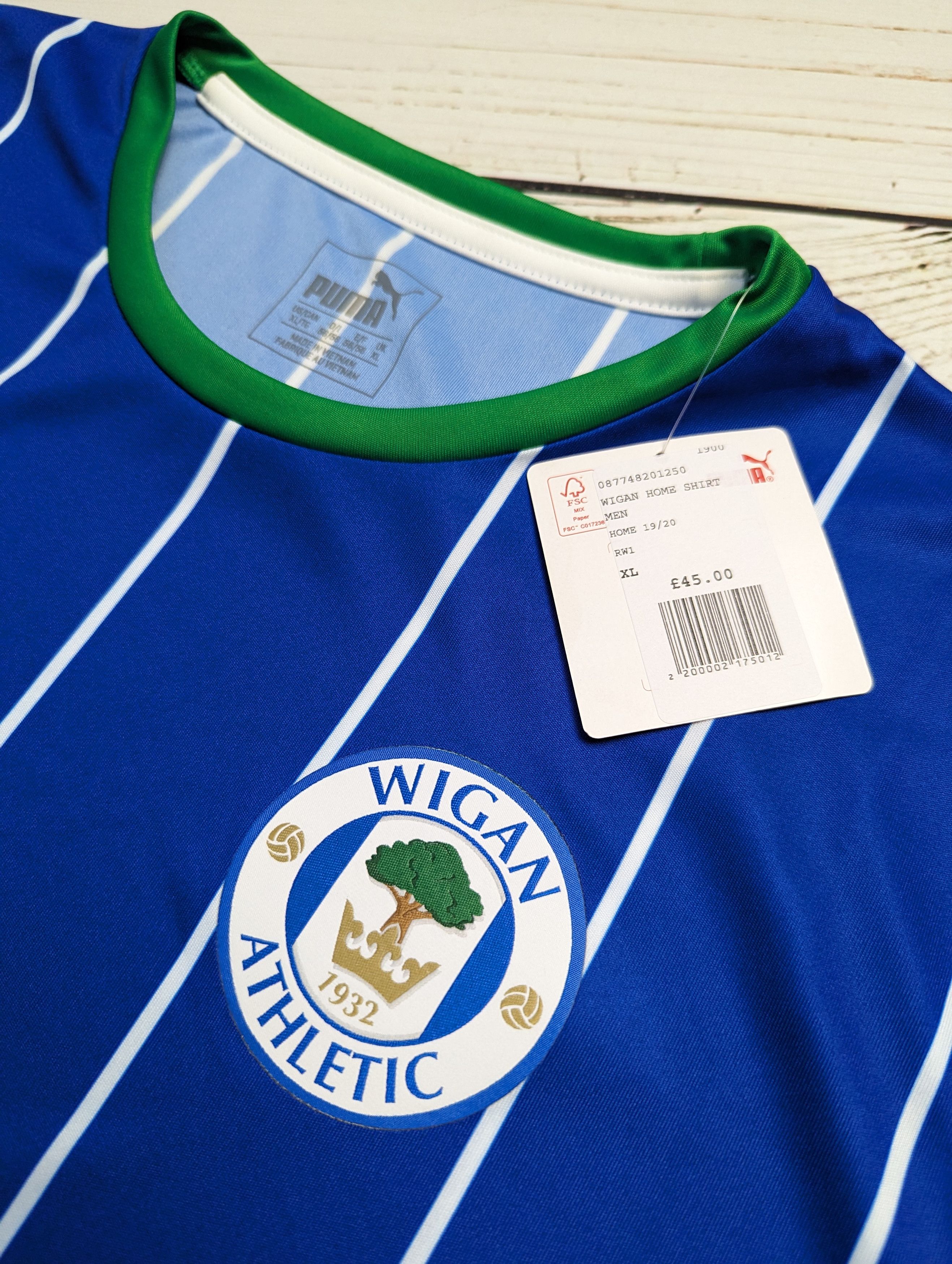 Puma Puma Wigan Athletic FC t-shirt Size US XL / EU 56 / 4 - 5 Thumbnail