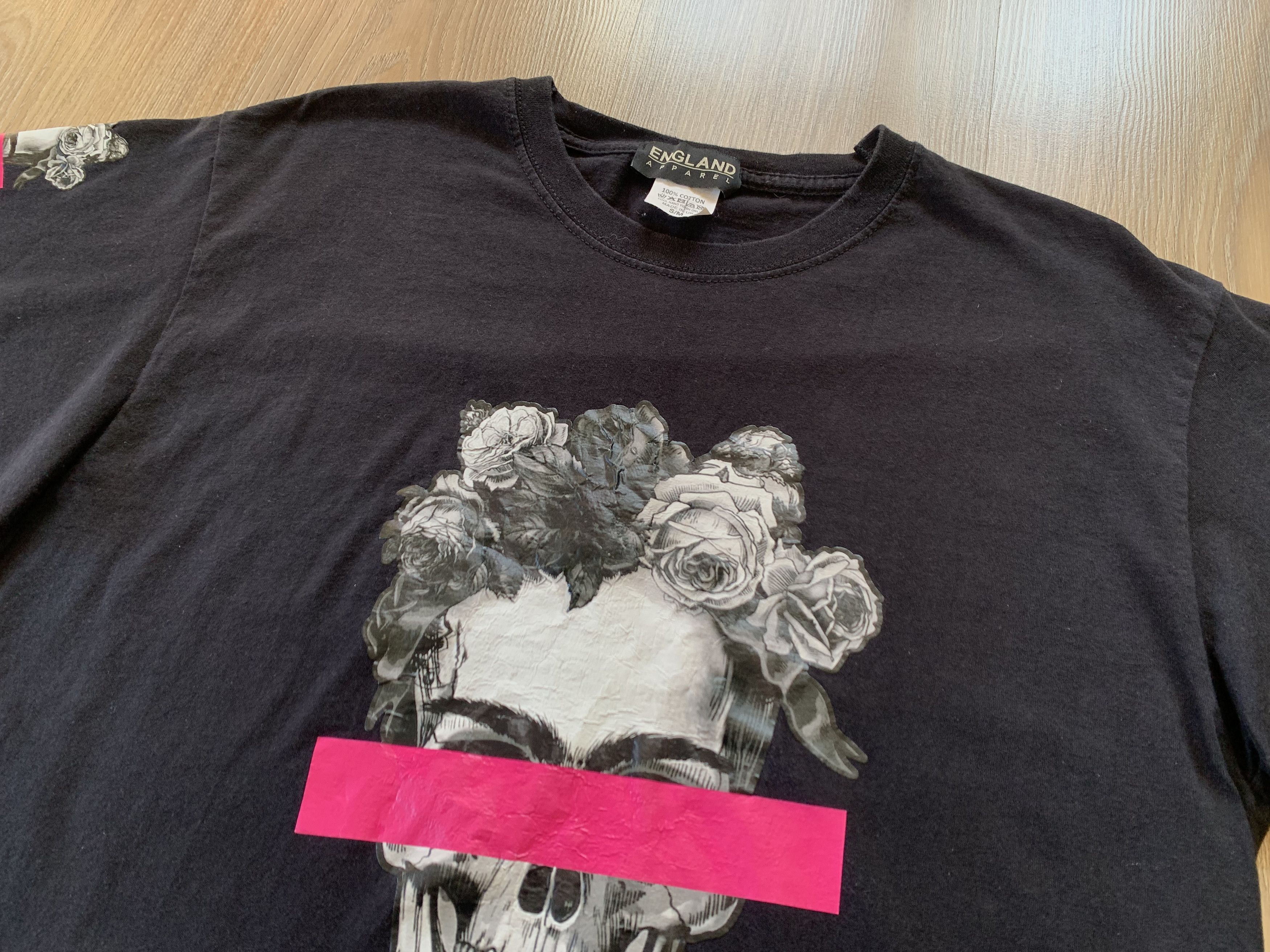 Other England Apparel Skull Printed Cotton T-Shirt Size US S / EU 44-46 / 1 - 4 Thumbnail