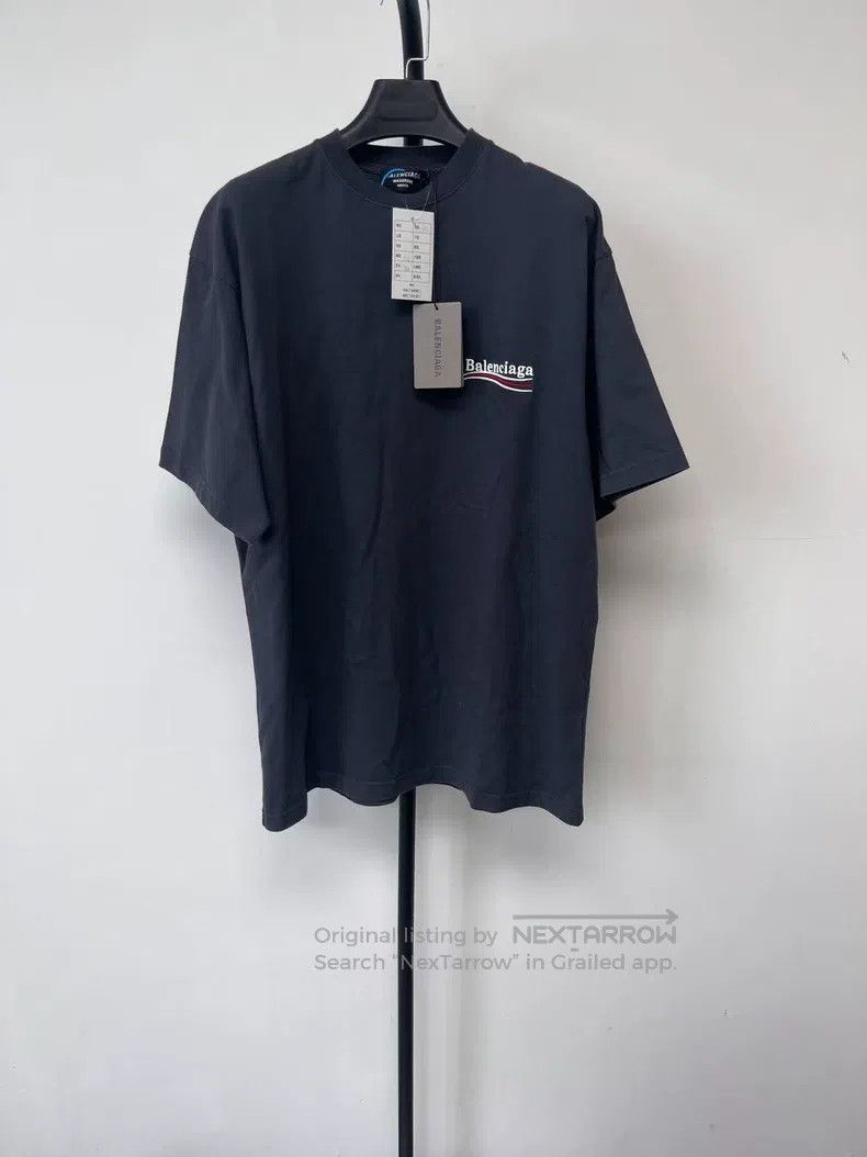 Balenciaga Balenciaga Coke Embroidered Round Neck Casual Short Sleeve Size US XS / EU 42 / 0 - 1 Thumbnail