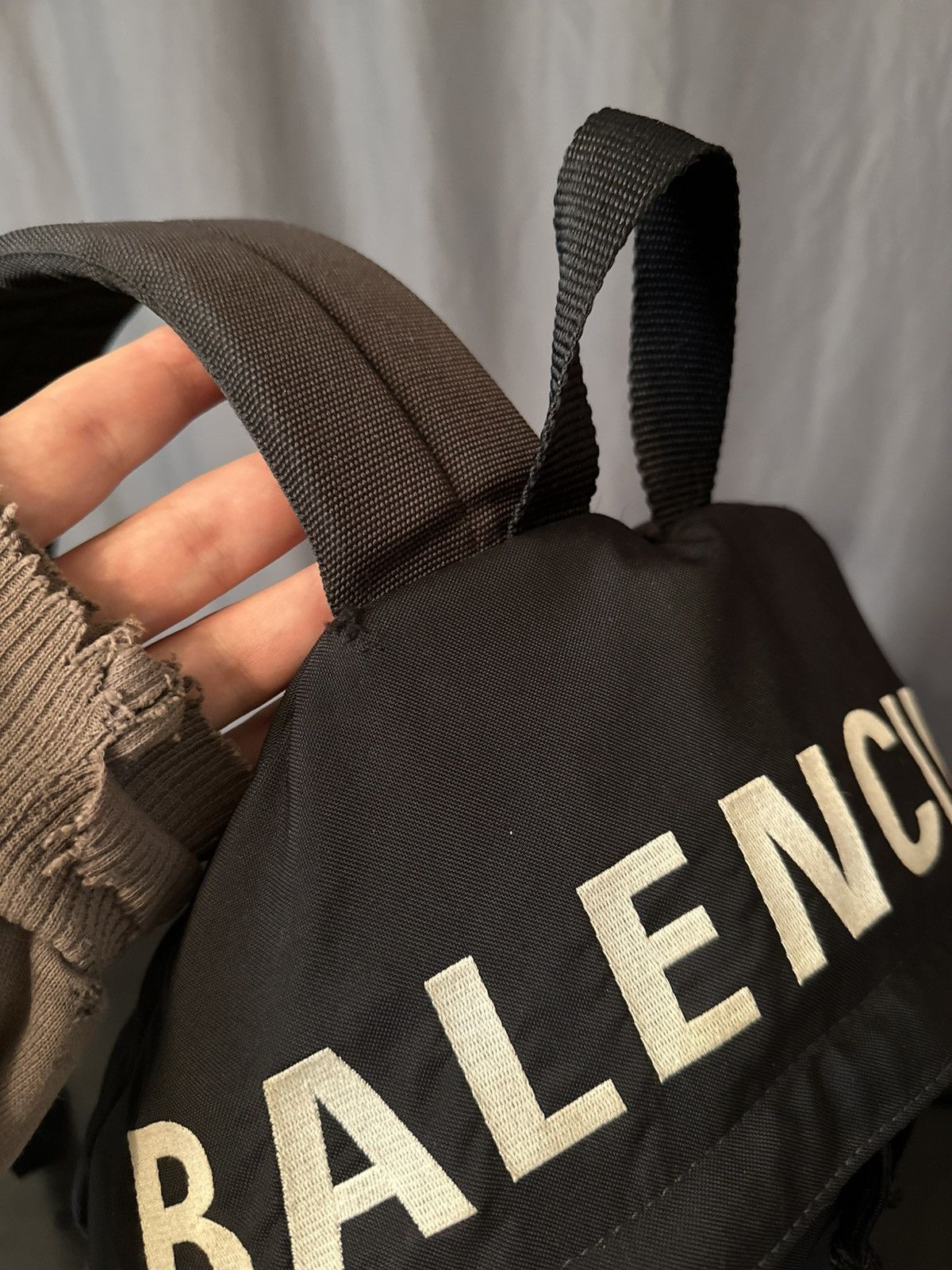 Balenciaga Balenciaga Wheel Logo Backpack Size ONE SIZE - 15 Thumbnail