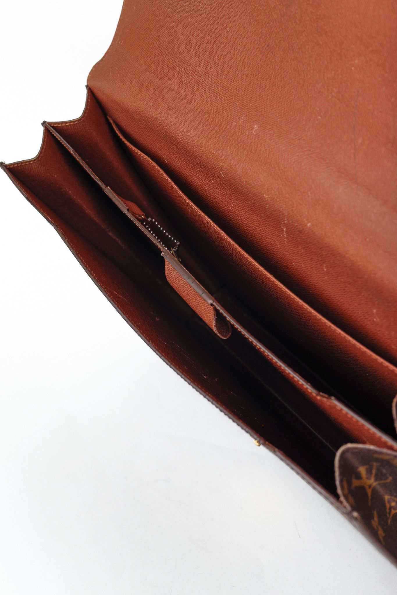 Louis Vuitton Louis Vuitton Vintage Brown Monogram Canvas Briefcase Size ONE SIZE - 9 Thumbnail