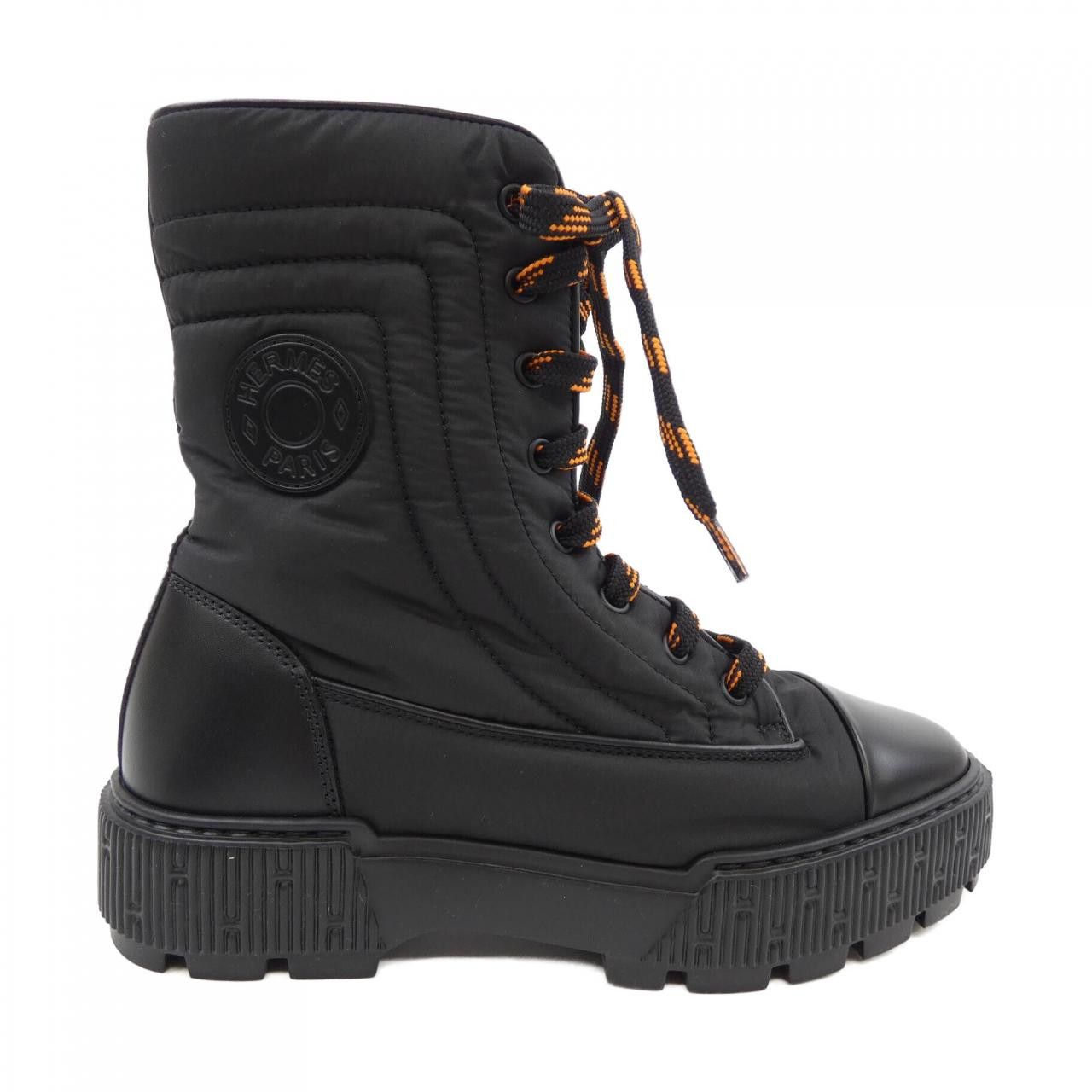 Hermes Hermes Hermes Parachute Fabric Calf Boots Leather Shoes DUTY FREE for USA Size ONE SIZE - 1 Thumbnail