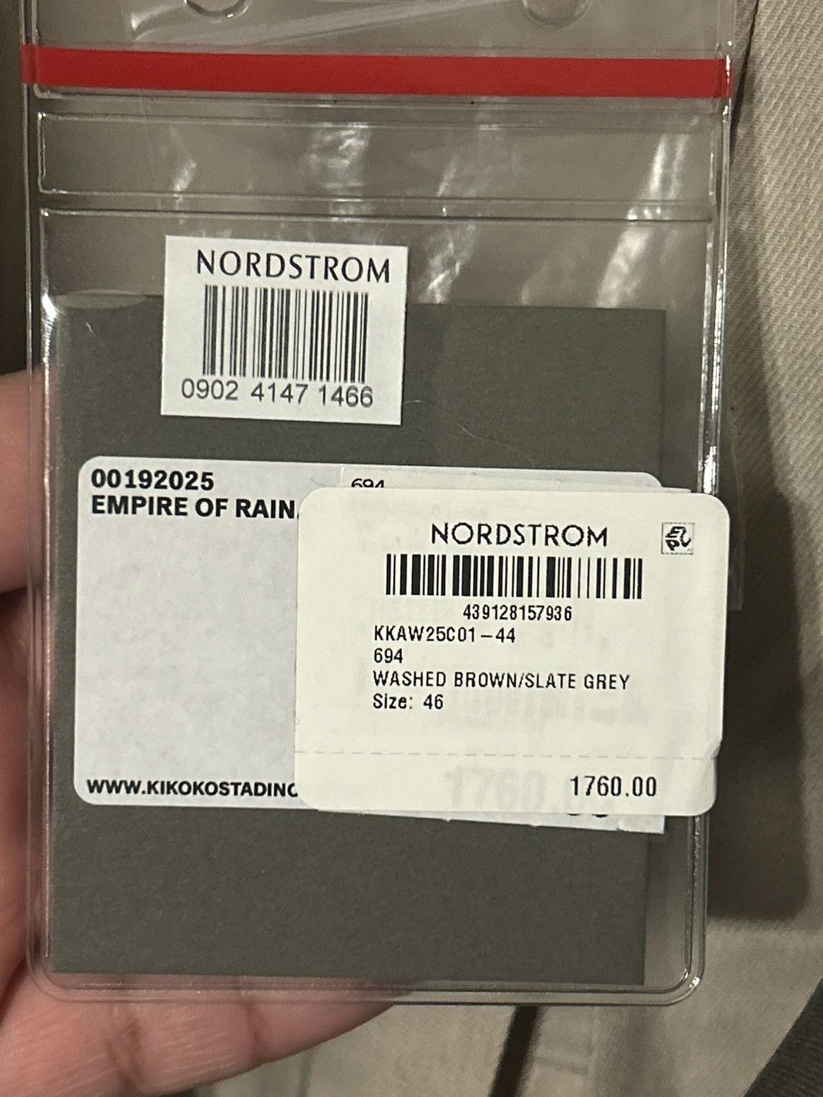 Kiko Kostadinov *LAST DROP* Kiko Kostadinov Kormos Military Coat Size US S / EU 44-46 / 1 - 6 Thumbnail