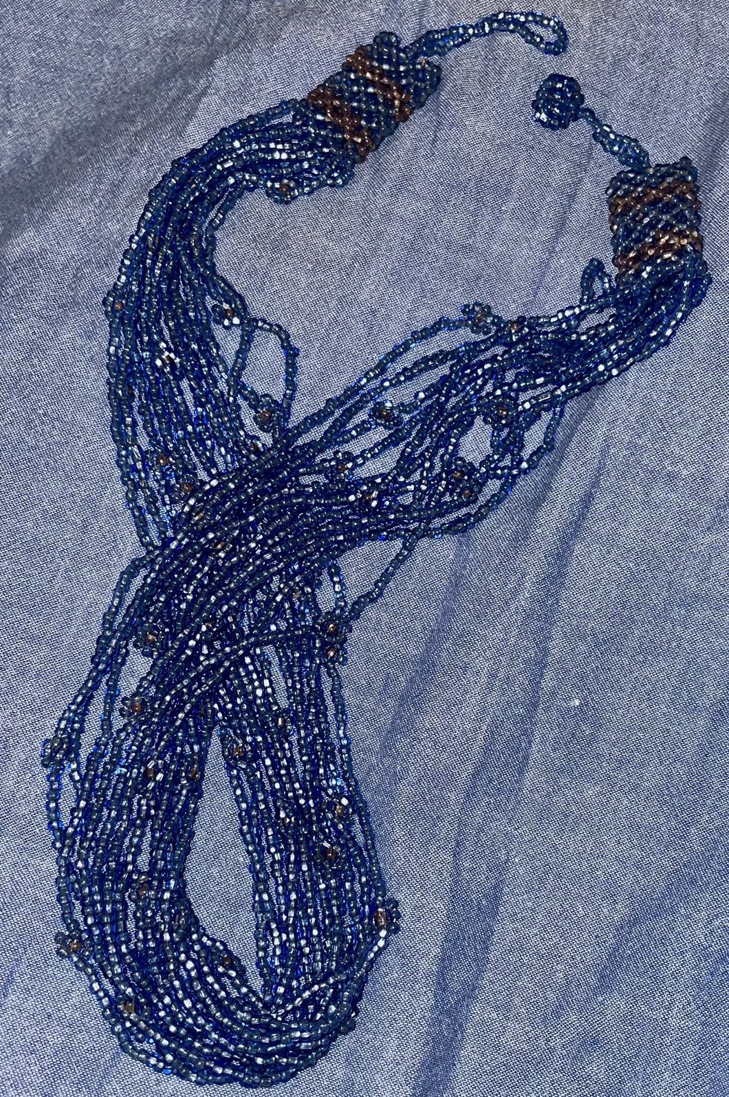Vintage Vintage Huichol Tribe Hand Beaded Necklace Size ONE SIZE - 2 Thumbnail
