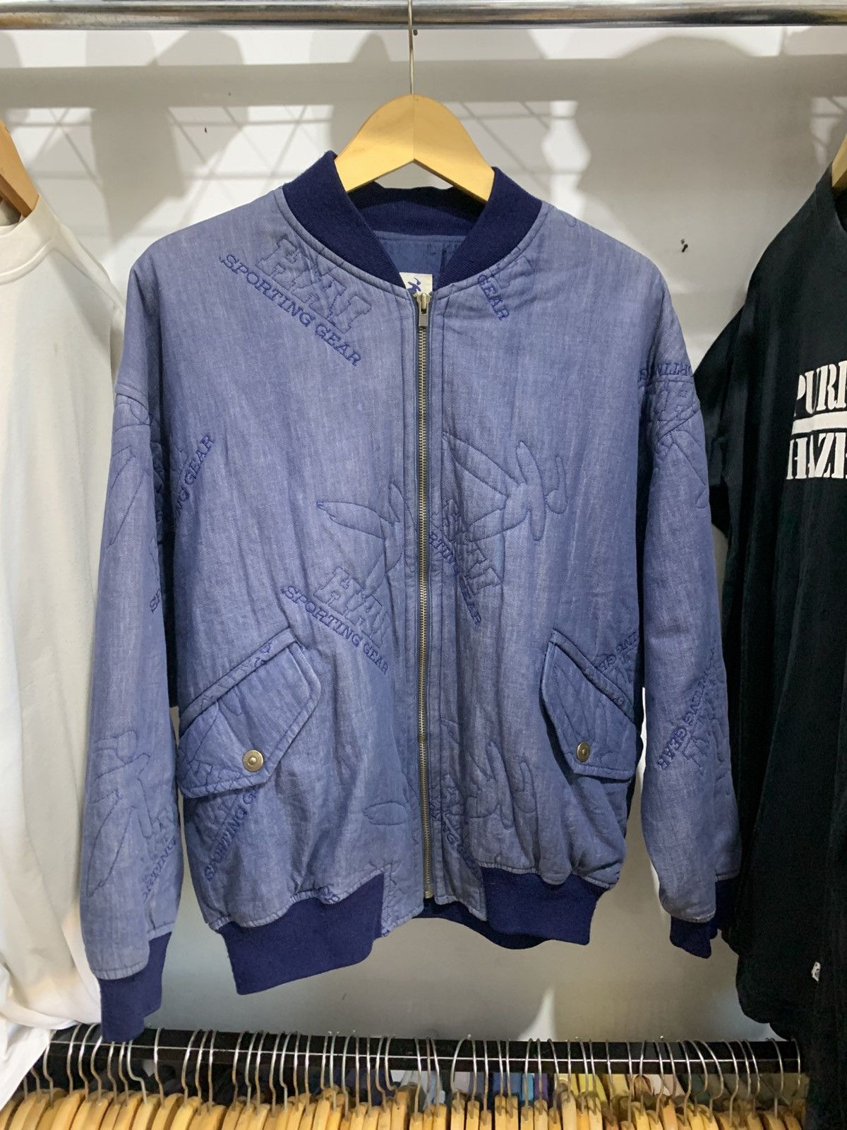 Vintage Hai Sporting Gear Bomber Jacket